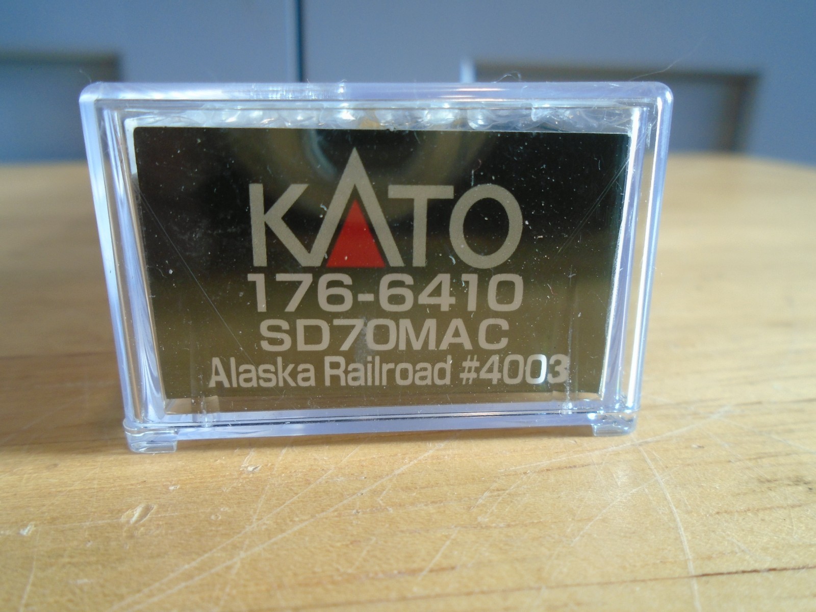KATO #176-6410 N SCALE SD70MAC Alaska RR #4003 Spirit of Moose Pass NEW IN BOX