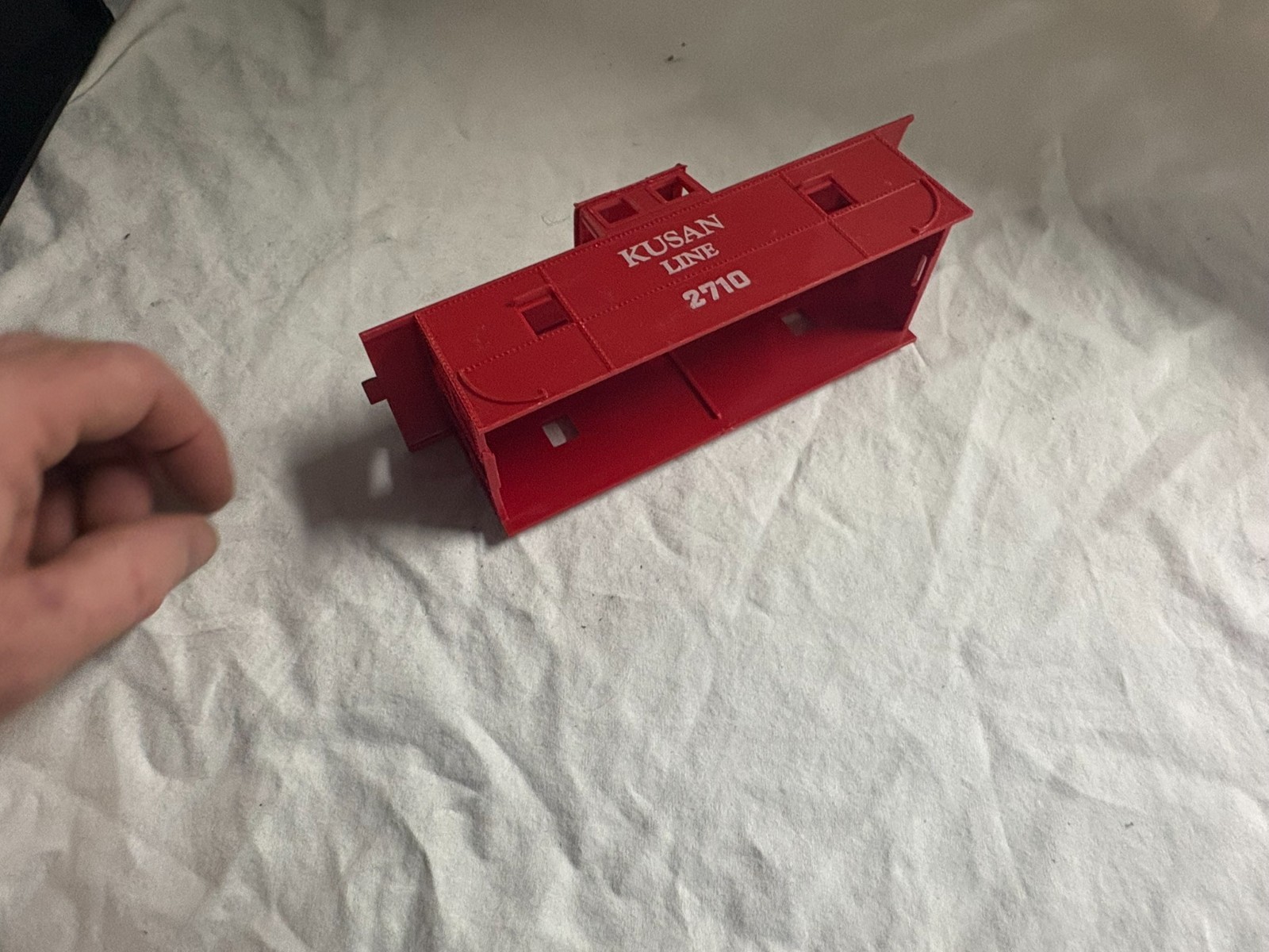 MARX train – #4427 A.T. & S.F. Caboose – O27 gauge CASE ONLY