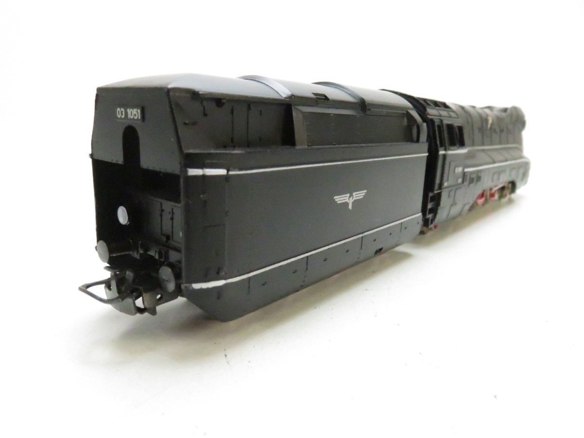 Märklin/Hamo 3094 BR 03 1051 DRG Black Livery Red Wheels, White Stripe