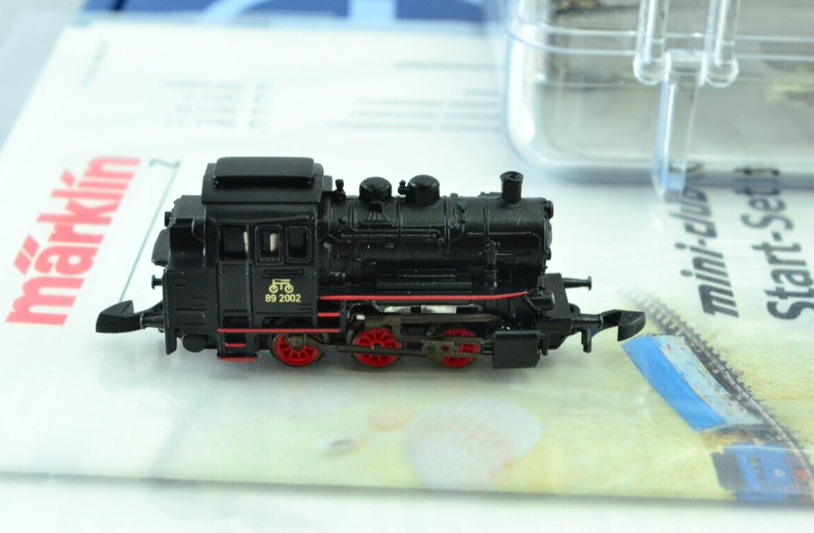 Marklin Conrad BR89 Steam Locomotive 5 Pole Motor Battery Starter Set Z Scale