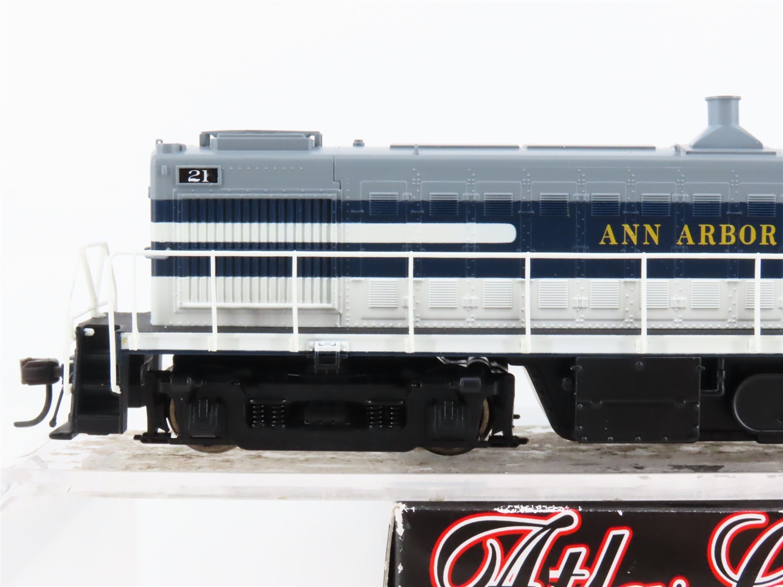 HO Scale Atlas Classic 7128 AA Ann Arbor ALCO RS-1 Diesel Locomotive #21