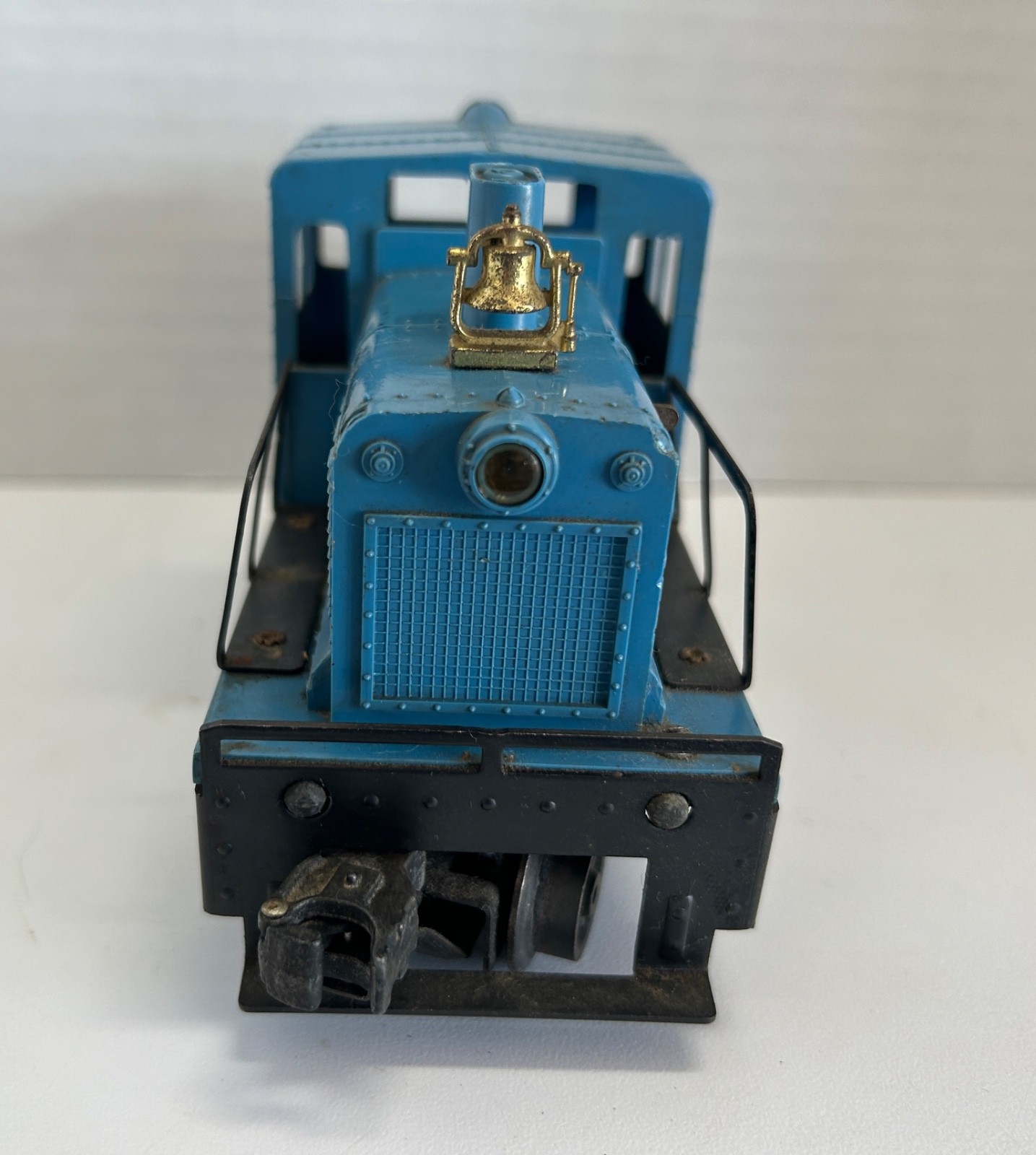 1956 Lionel Navy Yard New York 51 Vulcan Switcher Blue O Gauge Locomotive