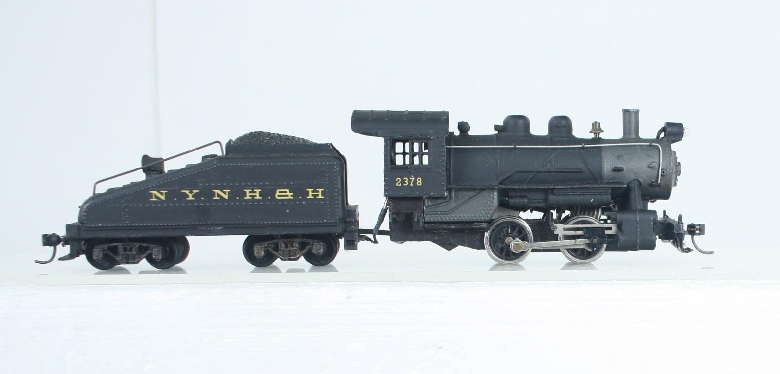 HO Mantua Custom New York New Haven & Hartford 0-4-0 Locomotive & Tender