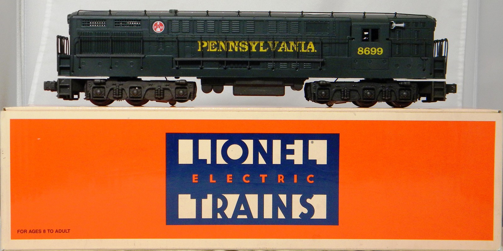 O Lionel 6-18307 FM Trainmaster H24-66 Pennsylvania RR #8699
