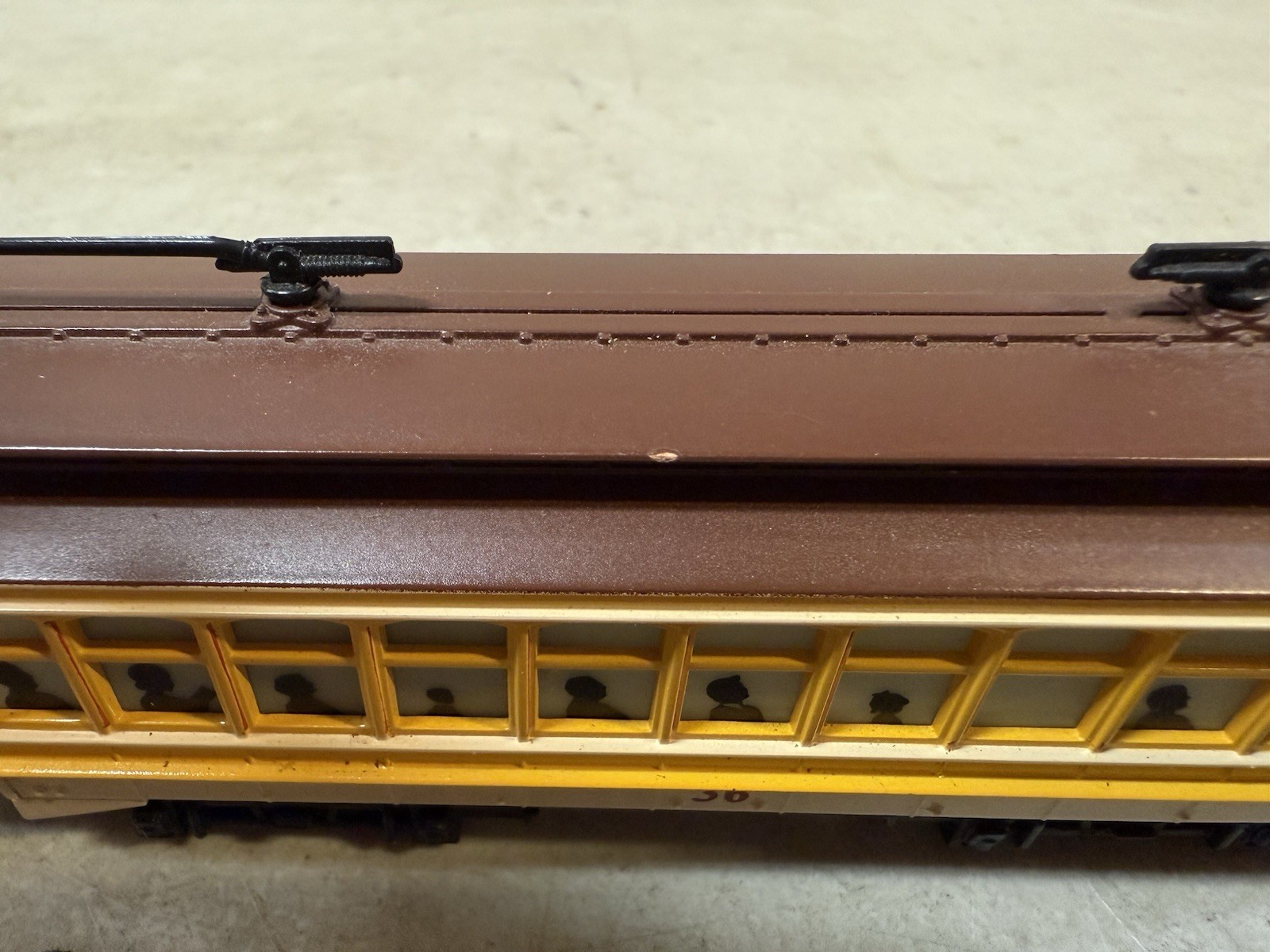 Bachmann HO Scale Brill Trolley #36-Yellow Item# 61048