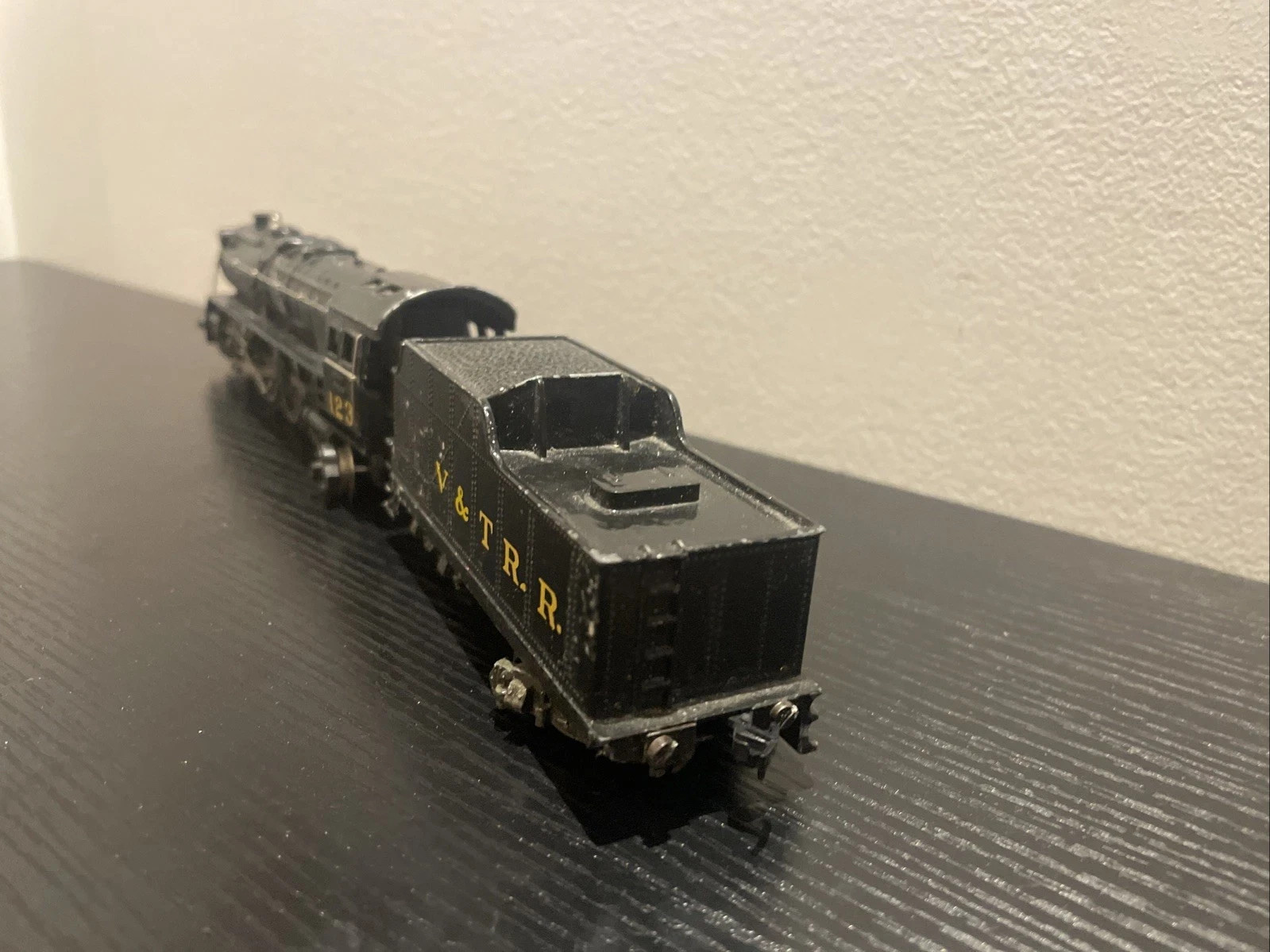 Vintage Fleischmann HO Scale 4-6-2 V&T R.R. Steam Locomotive – Metal – RUNS WELL