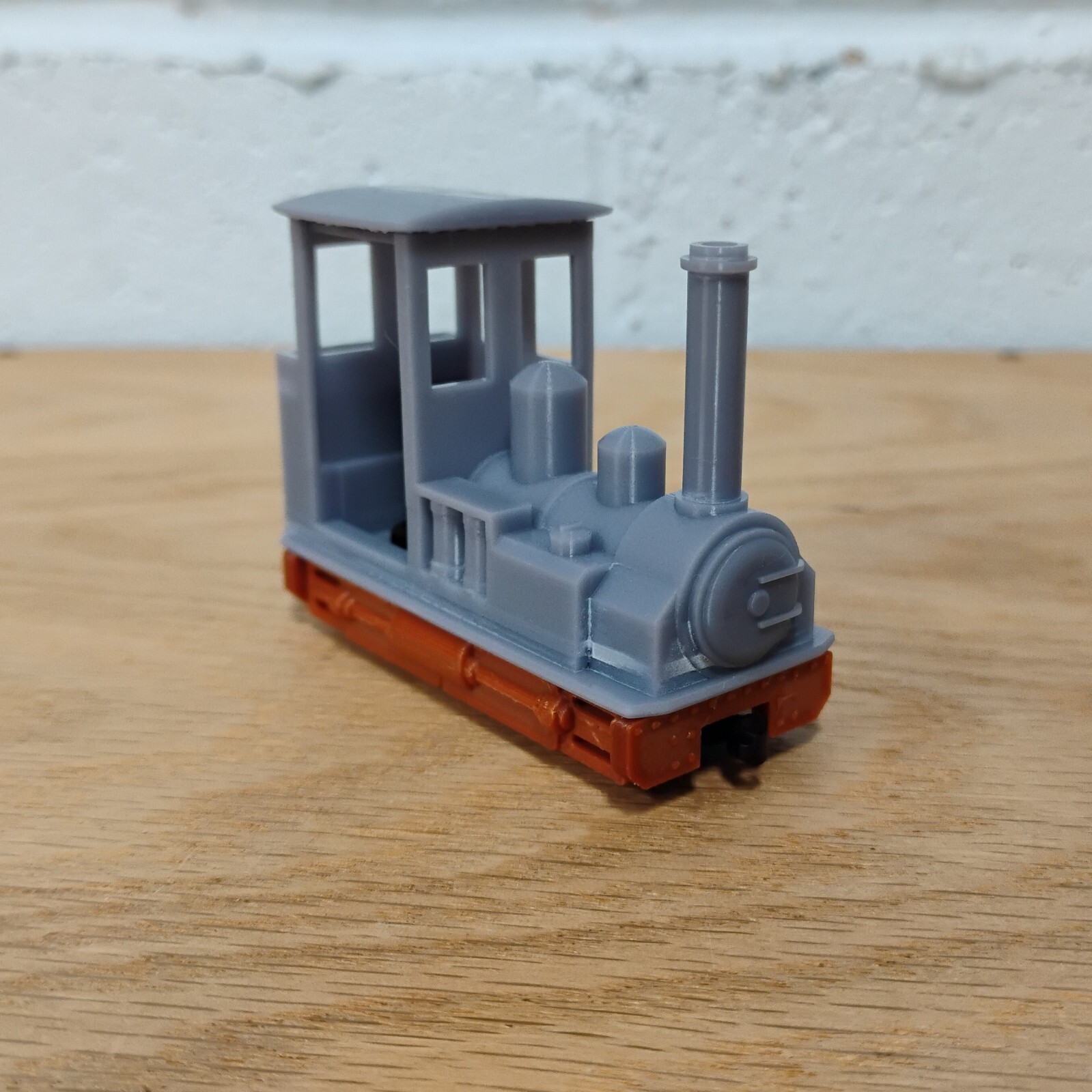 On18 SHAY LOCO kit #1. For Kato 11-109/11-110 chassis. RESIN 3D print.