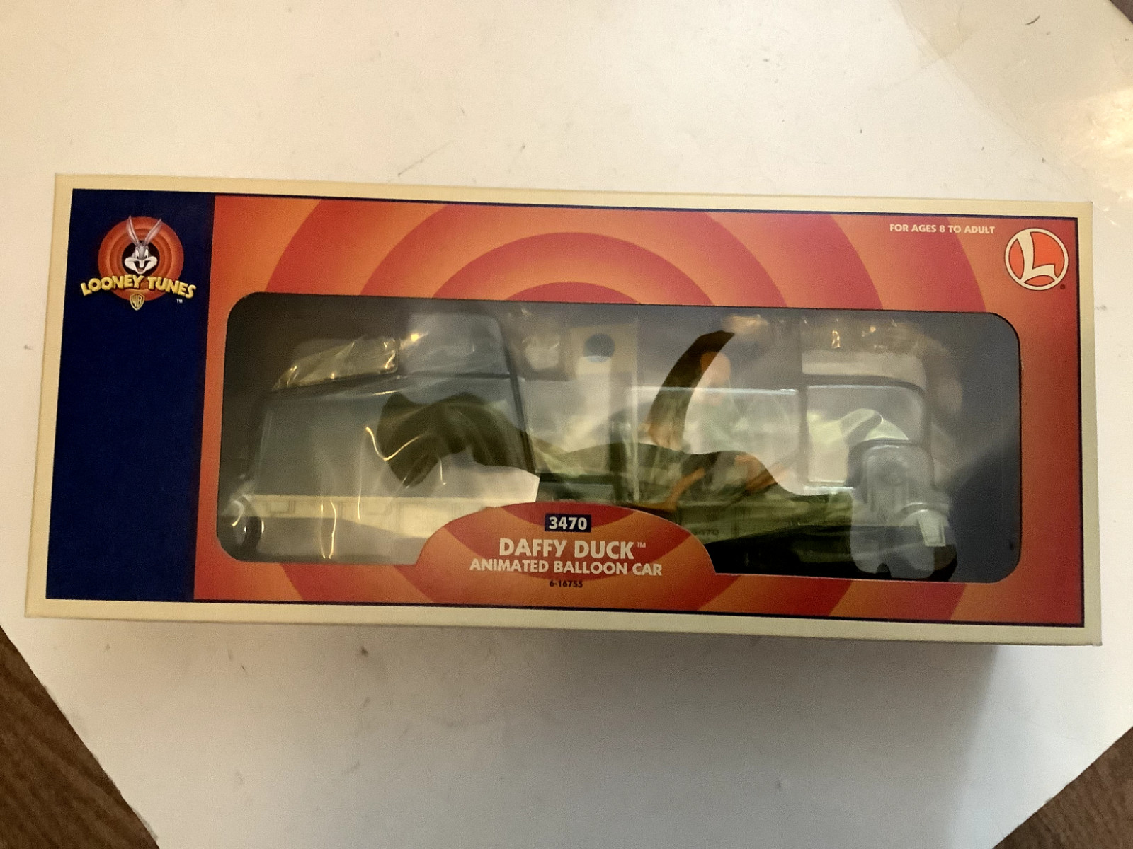 Lionel O-Gauge: Warner Bros. Daffy Duck Animated Ballon Car 6-16755 MIB