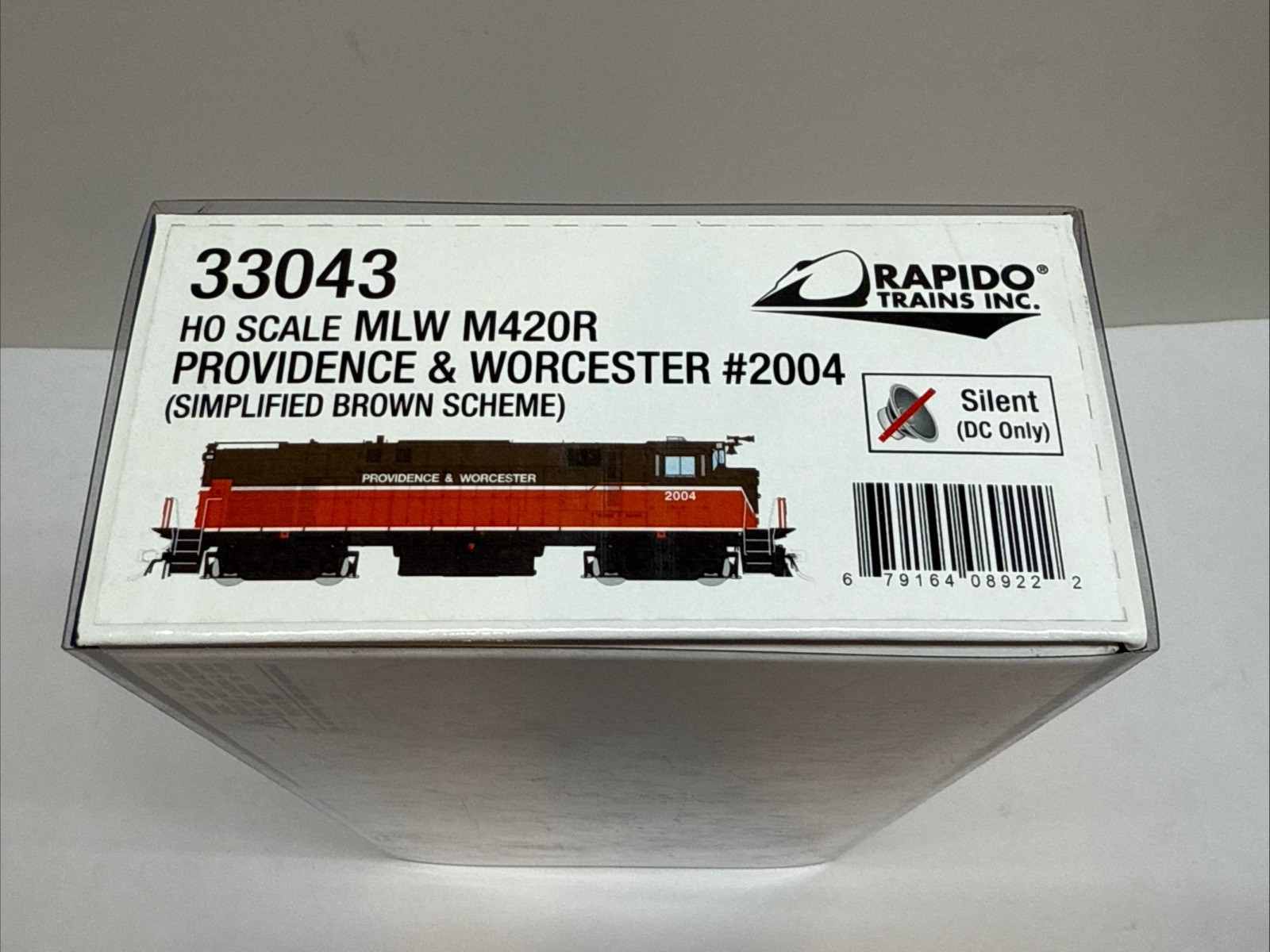 Ho Scale Rapido M420 Providence & Worcester – Modern Schem #2004 Diesel P&W – DC