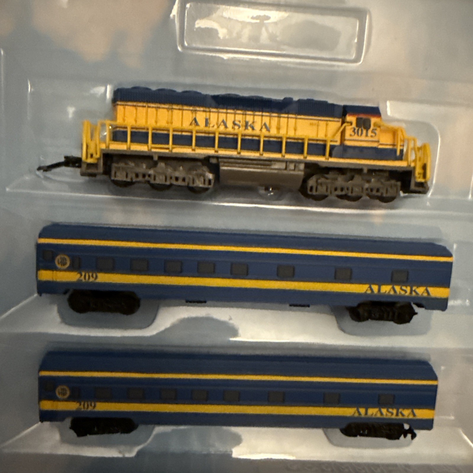Vintage Rare UNION PACIFIC – Rail Road N NewRay : C44-9W Locomotive + Tracks