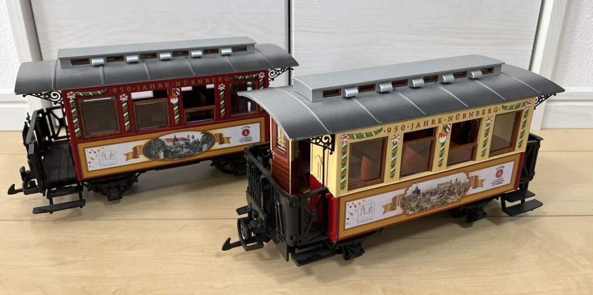 Model Train LGB by Lehmann 50 Jahre Passenger Car Set N Gauge Made in Germany　JP