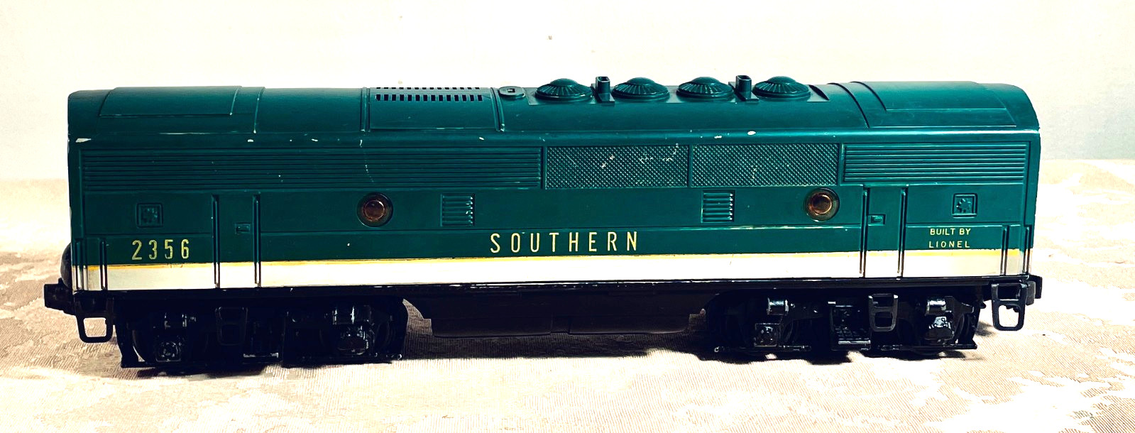 Vintage Lionel 2356 Southern, F3 ABA, O Gauge Locomotive Set, 1954-1956