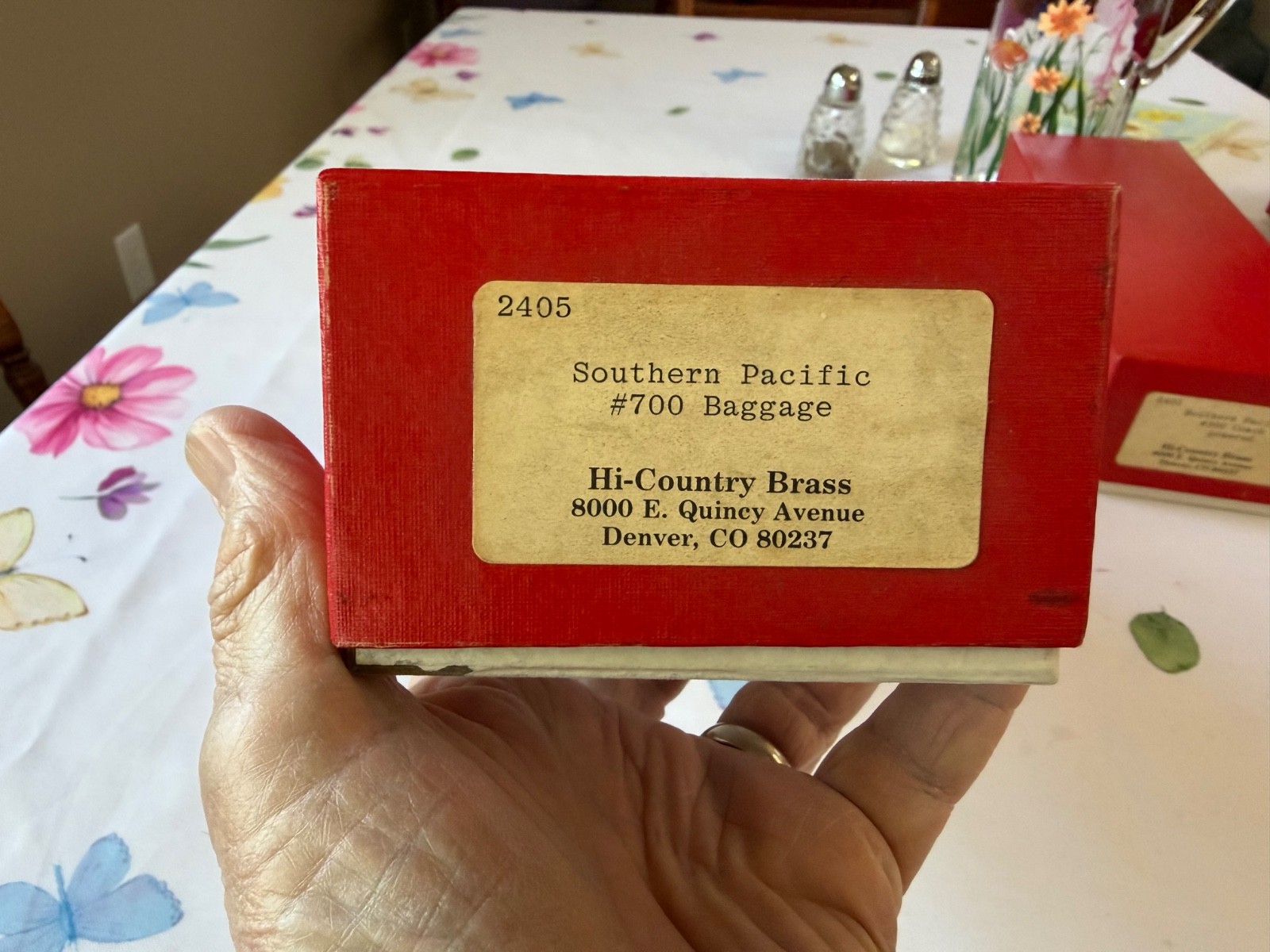 HI-COUNTRY BRASS #2405 SOUTHERN PACIFIC #700 BAGGAGE CAR HO SCALE