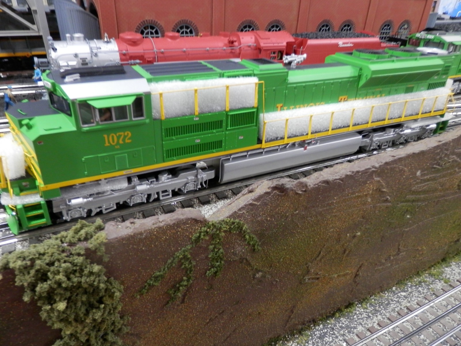 MTH #20-20260-3 Illinois Terminal SD70 ACe Non Powered BNIB Cab #1072 Hertiage
