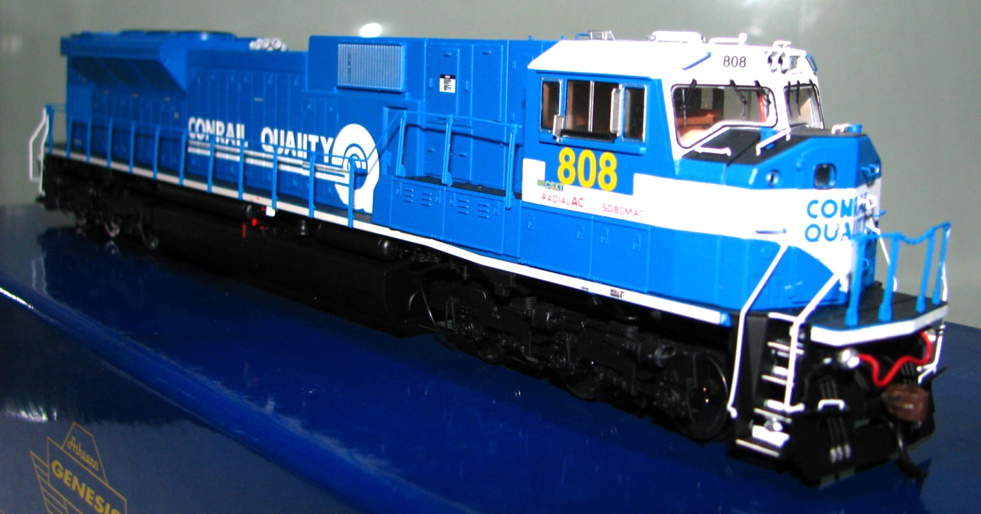 HO SCALE ATHEARN GENESIS ATHG27345 CSX (EX-CONRAIL) SD80MAC ROAD# 808 DCC&SOUND