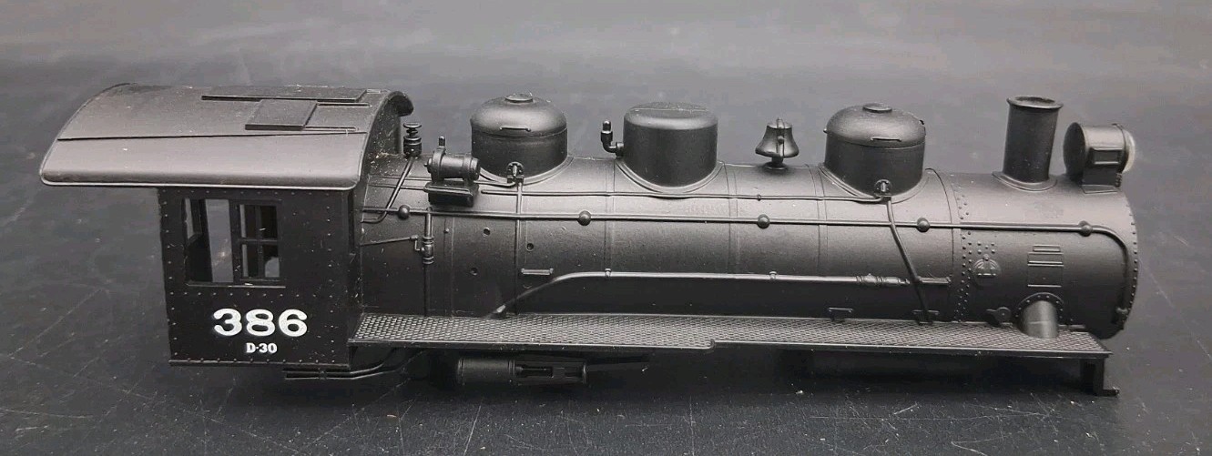 RIVAROSSI HO Scale Switcher Steam Locomotive Body 0-6-0 B&O # 386 D-30