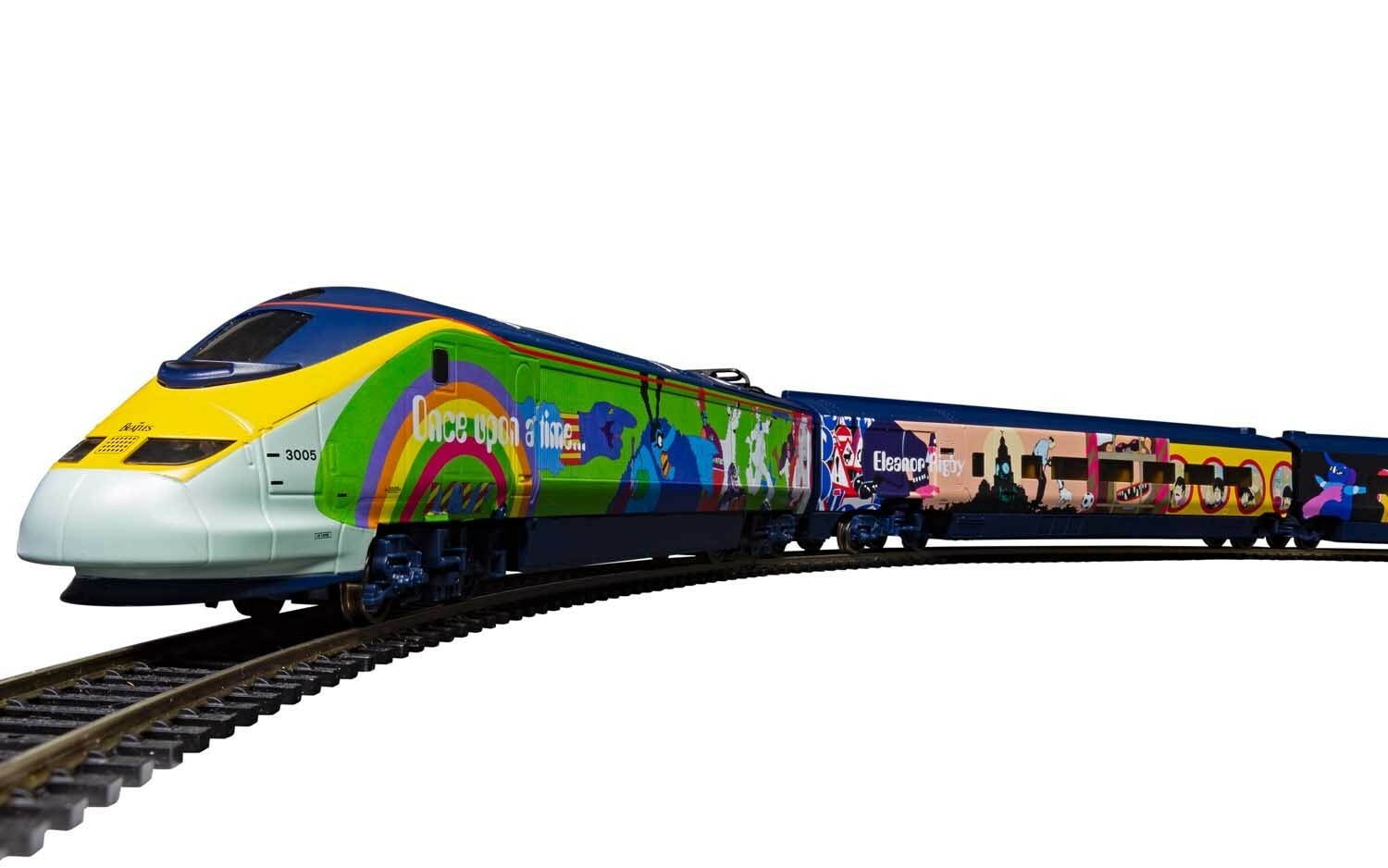 Hornby Tgv Eurostar Livera Beatles Yellow Submarine Set 4 Elements