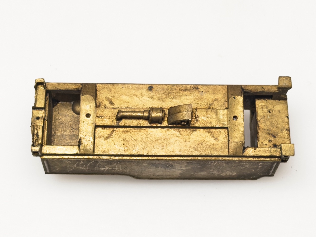 Vintage HO Scale Brass Tender Shell