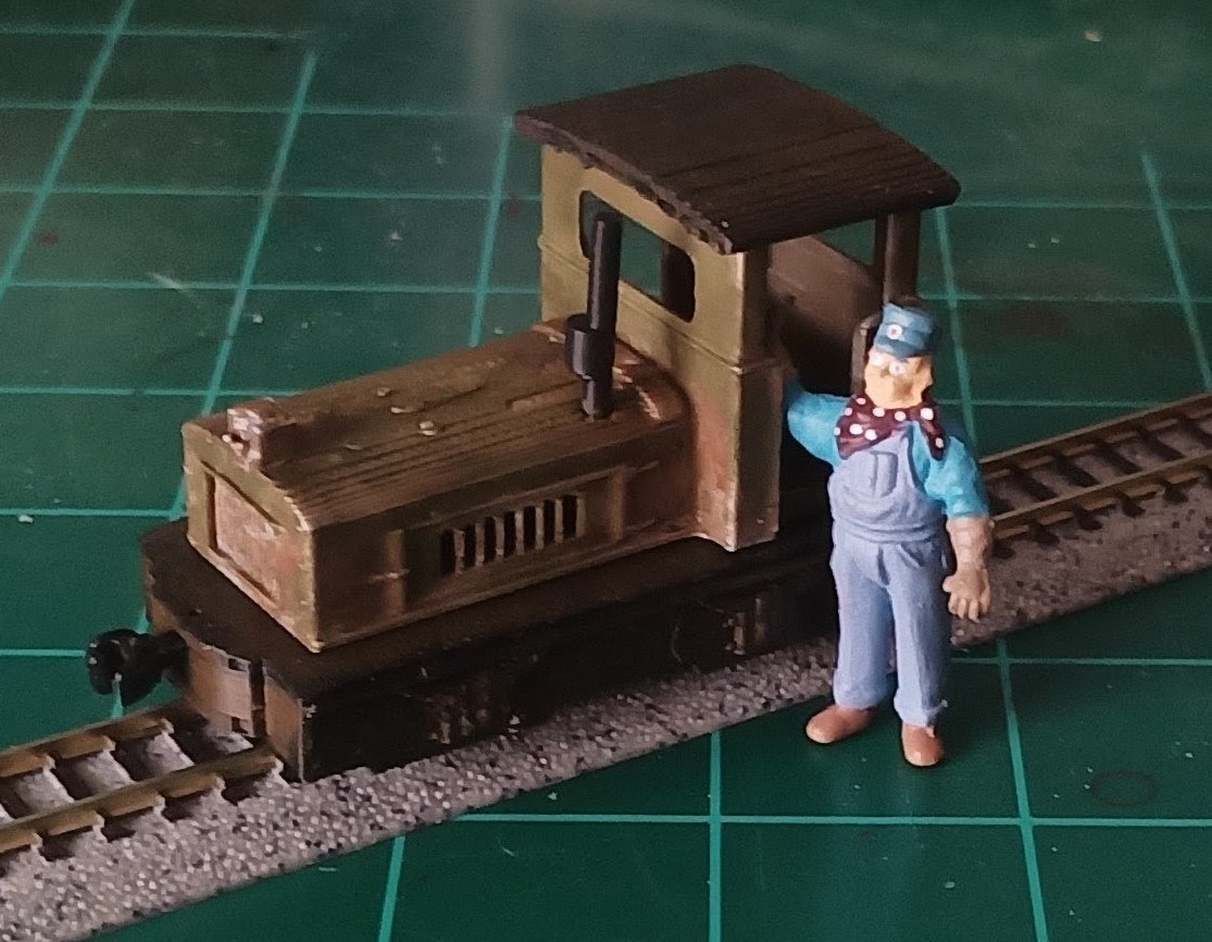 On18 DIESEL LOCO Switcher Use With Kato 11-109 chassis. Not Included 3D Print.