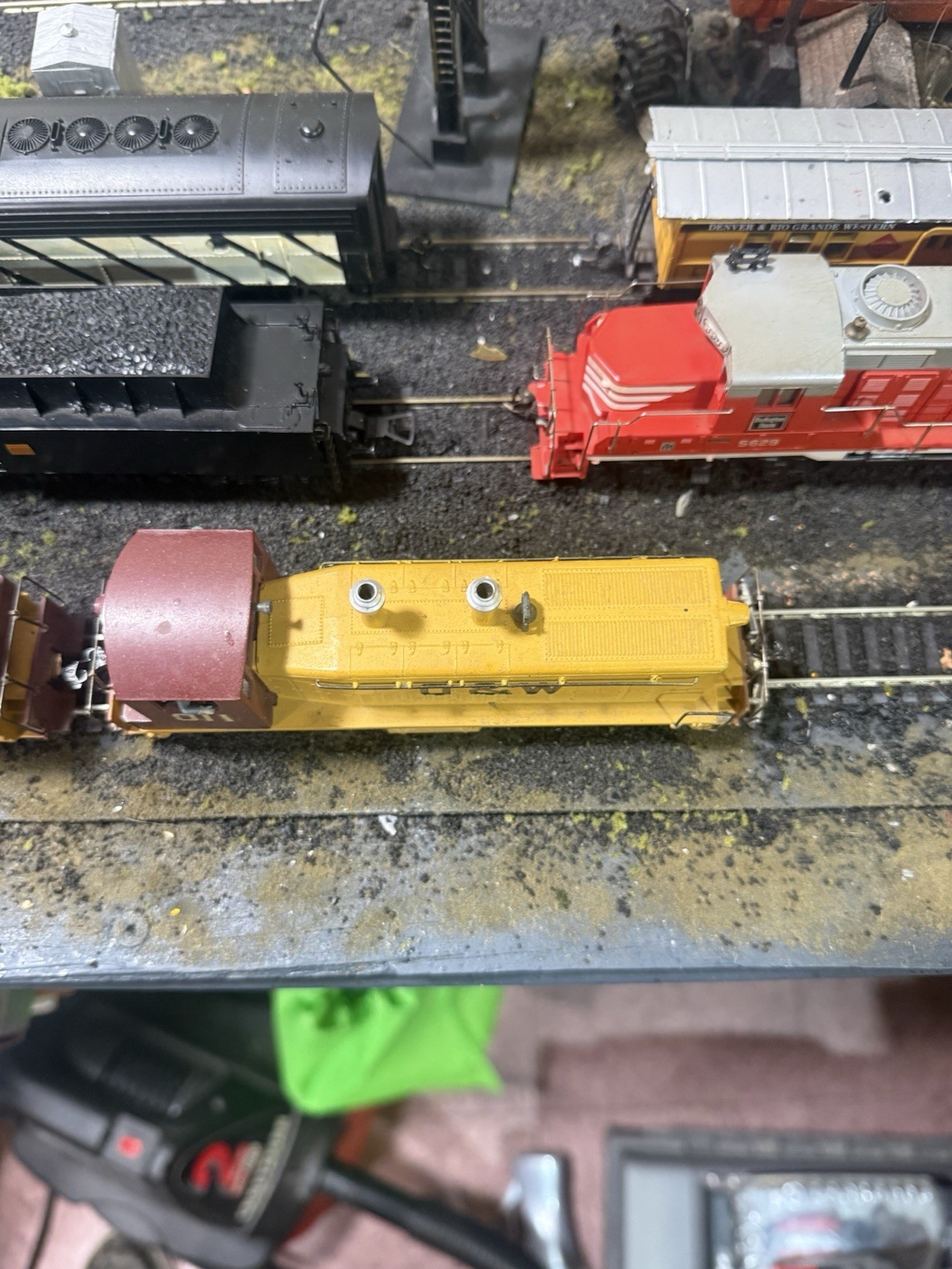 Athearn Set Of 3 Powered Sw1200 Switchers And Caboose HO Blue Box custom O&W