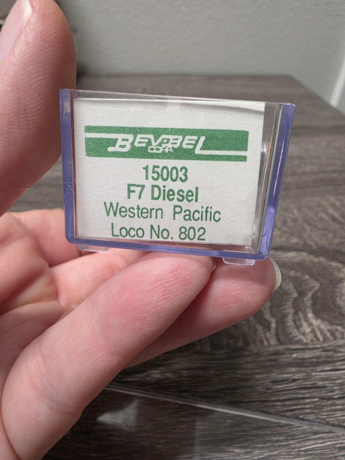 N Scale Western Pacific WP #802 F7 Diesel Locomotive