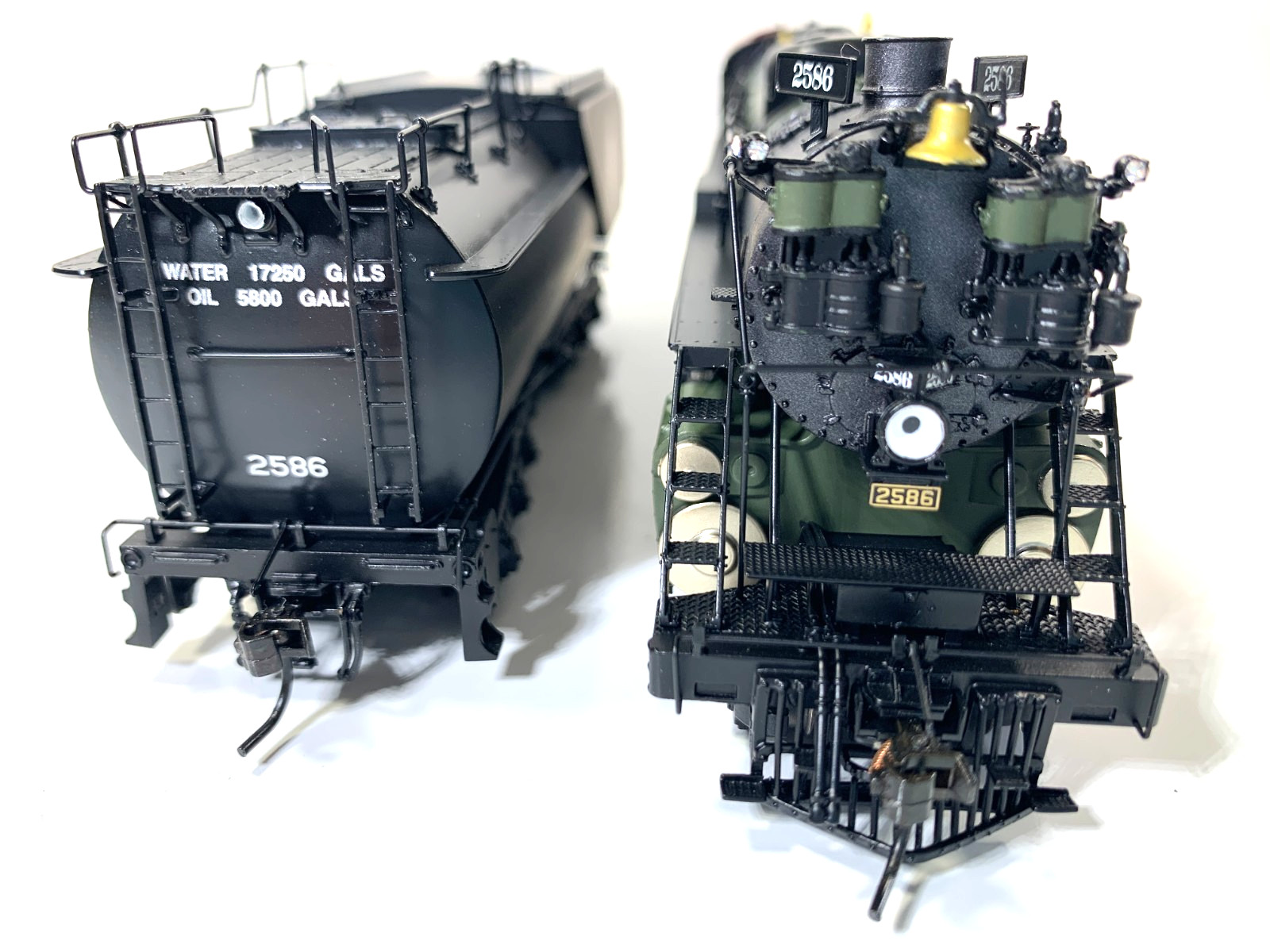 HO Broadway Limited Hybrid 2874 Great Northern S2 4-8-4 , DC/DCC Paragon 3