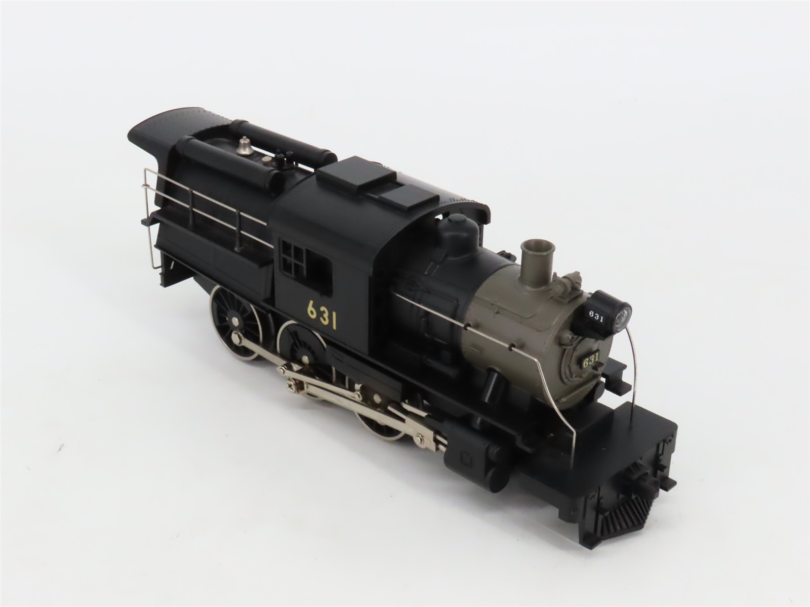 O27 Gauge 3-Rail MTH RailKing 30-1141-1 CNJ 4-6-0 Camelback Steam #631 w/ Sound