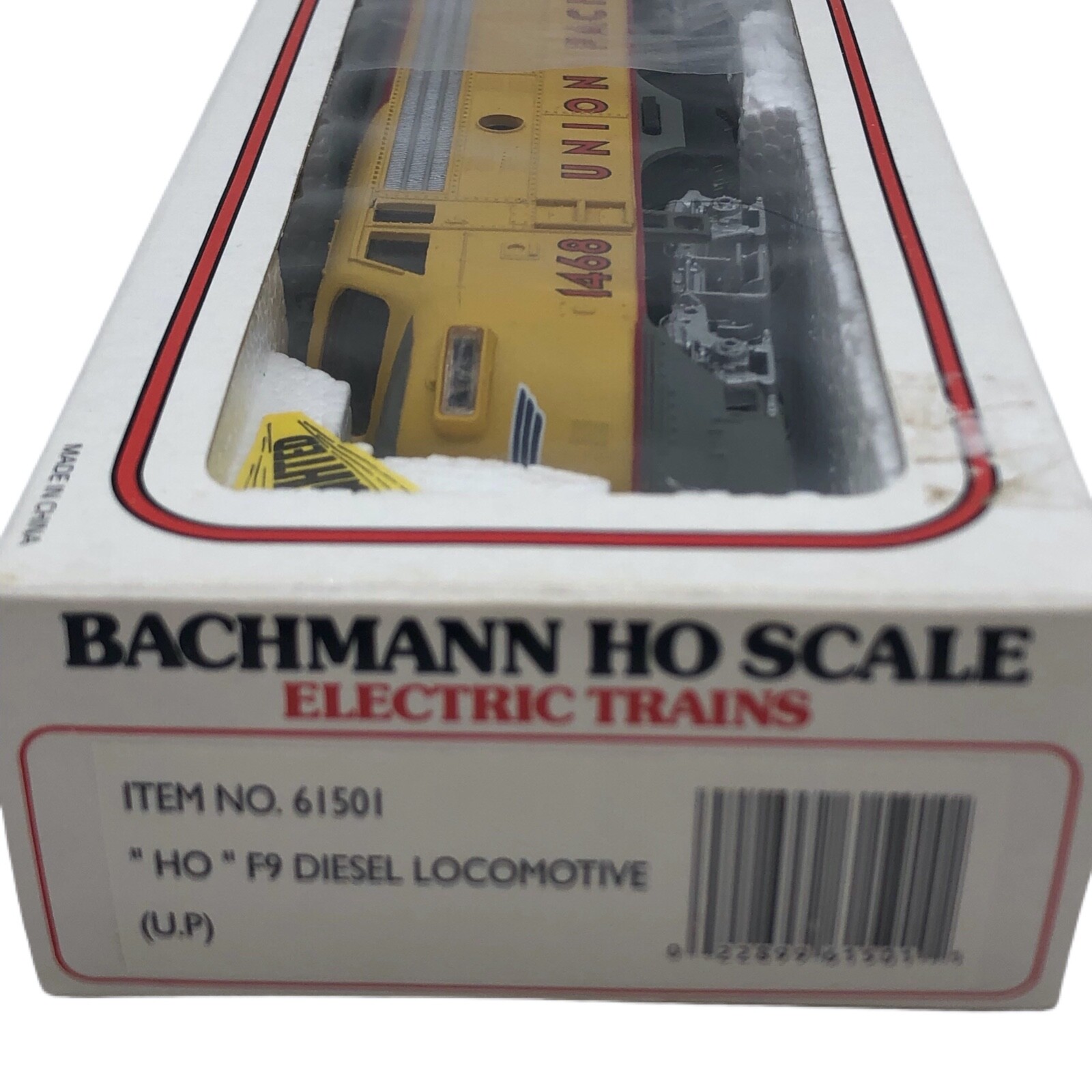 Bachmann Locomotive HO Scale Union Pacific F9 Diesel Original Box Item NO 61501