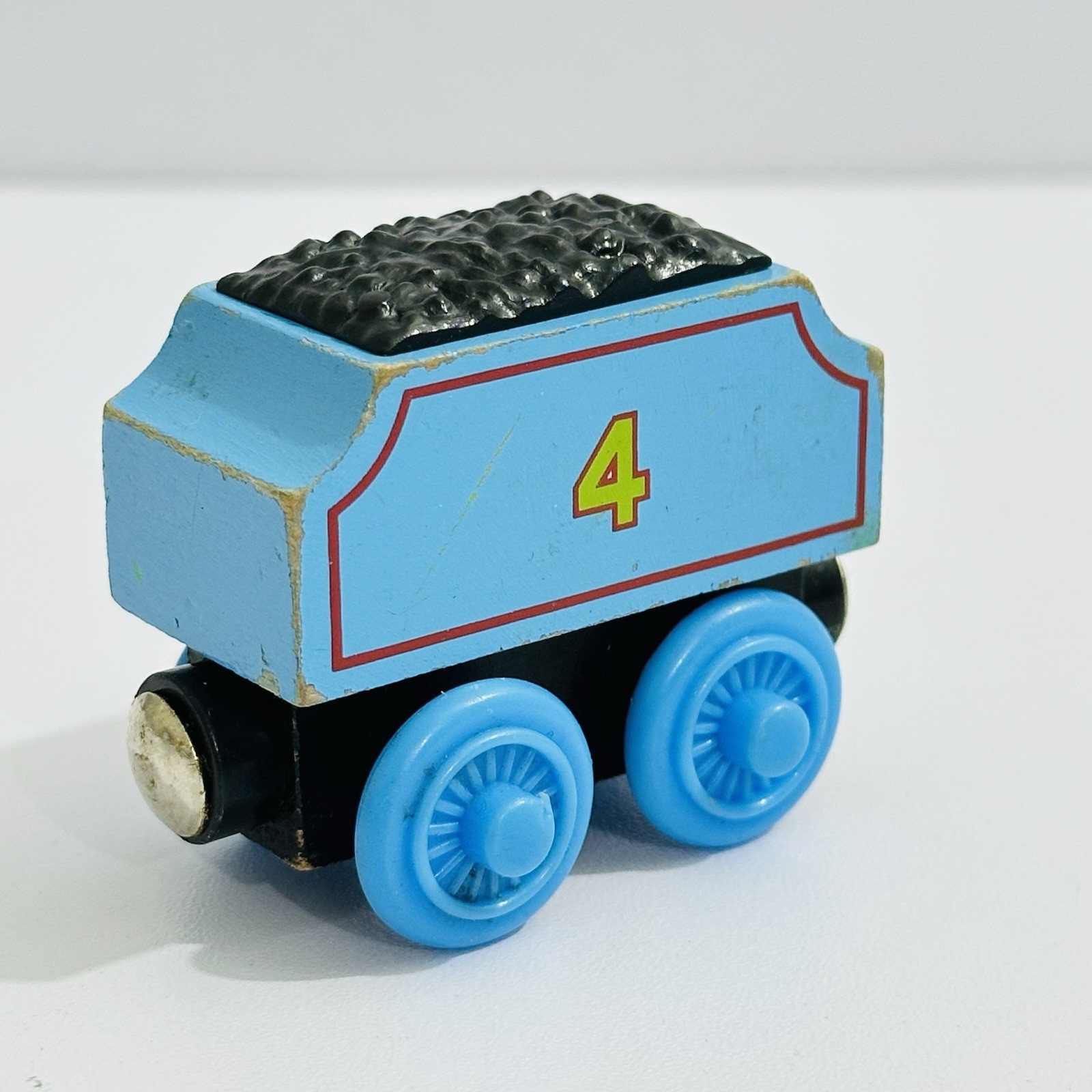 THOMAS & FRIENDS WOODEN RAILWAY “TALKING GORDON’S TENDER ” TRAIN Blue 4 Toy