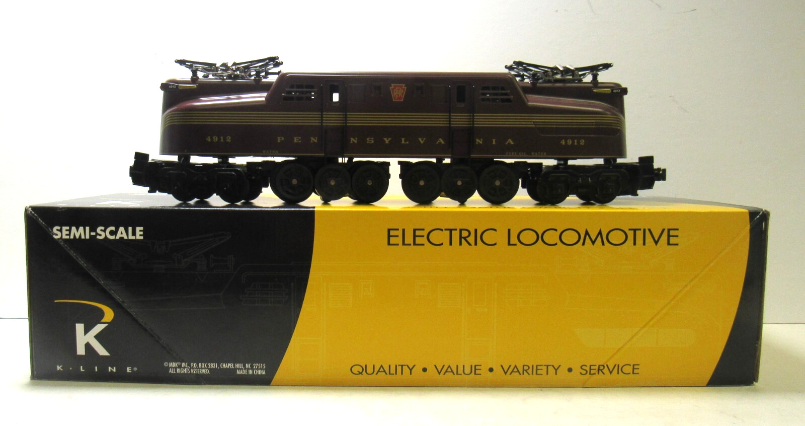 K-LINE K2780-4912IC Pennsylvania RR GG-1 Electric Locomotive