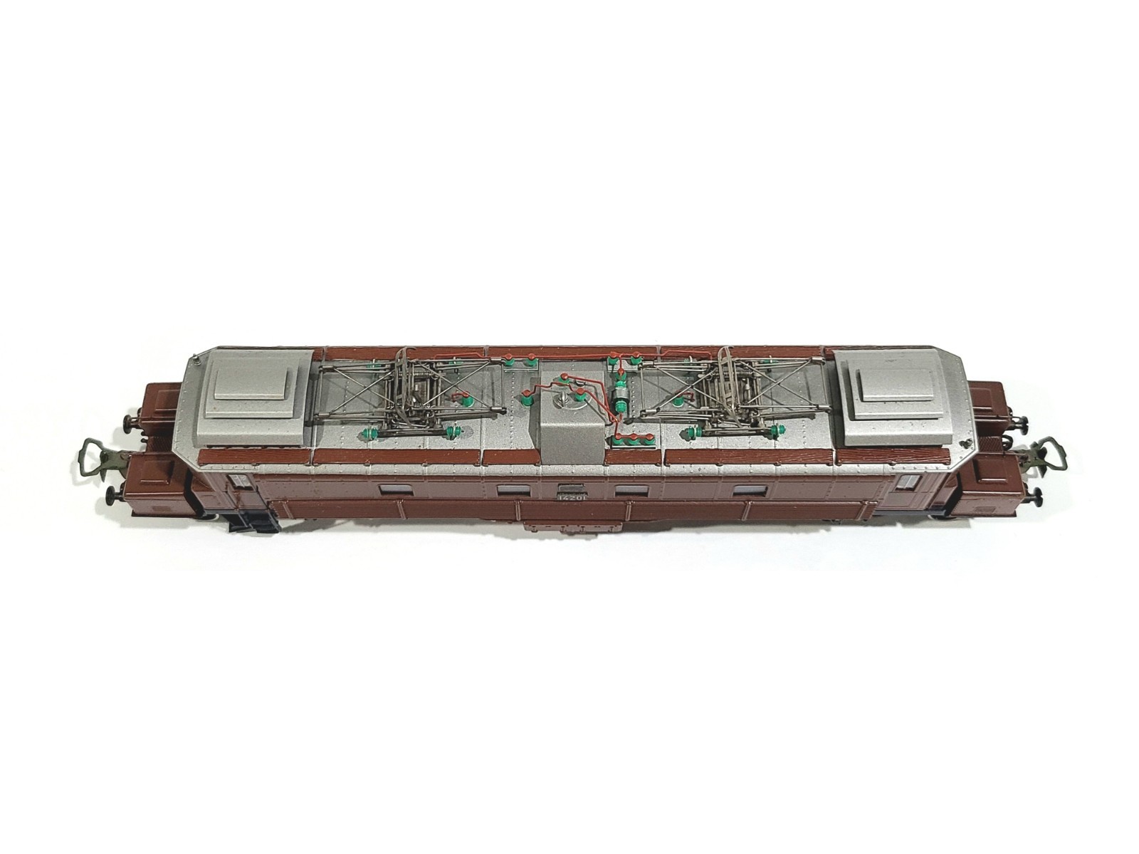 Metropolitan SBB-CFF Ce 6/8 Schlotterbut Brown #14201 HO Brass Model #742