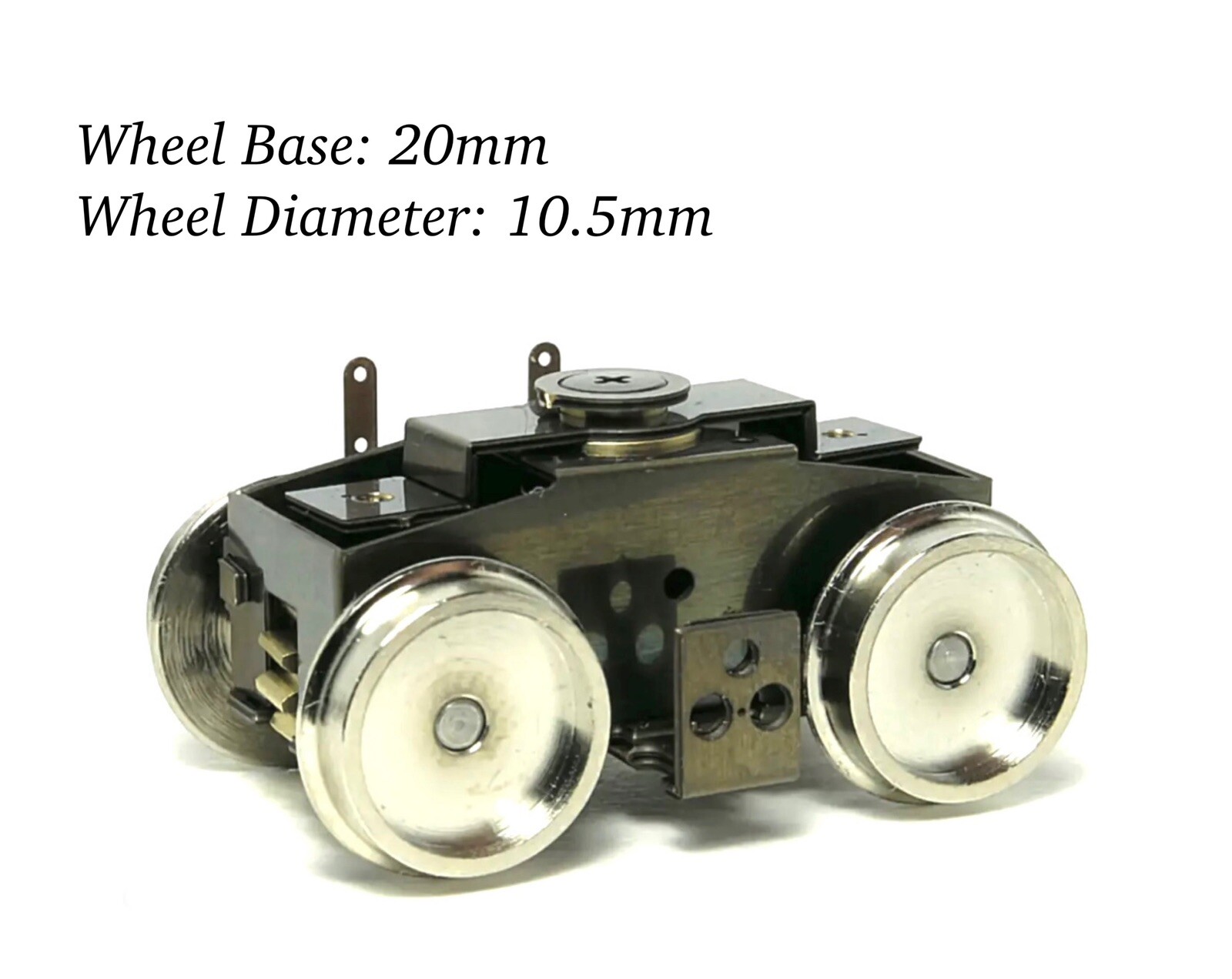 HO/J/On30/O16.5/Oe Gauge Aru-Model HO-20A Bogie Truck 20/10.5 mm H0/0e Scale