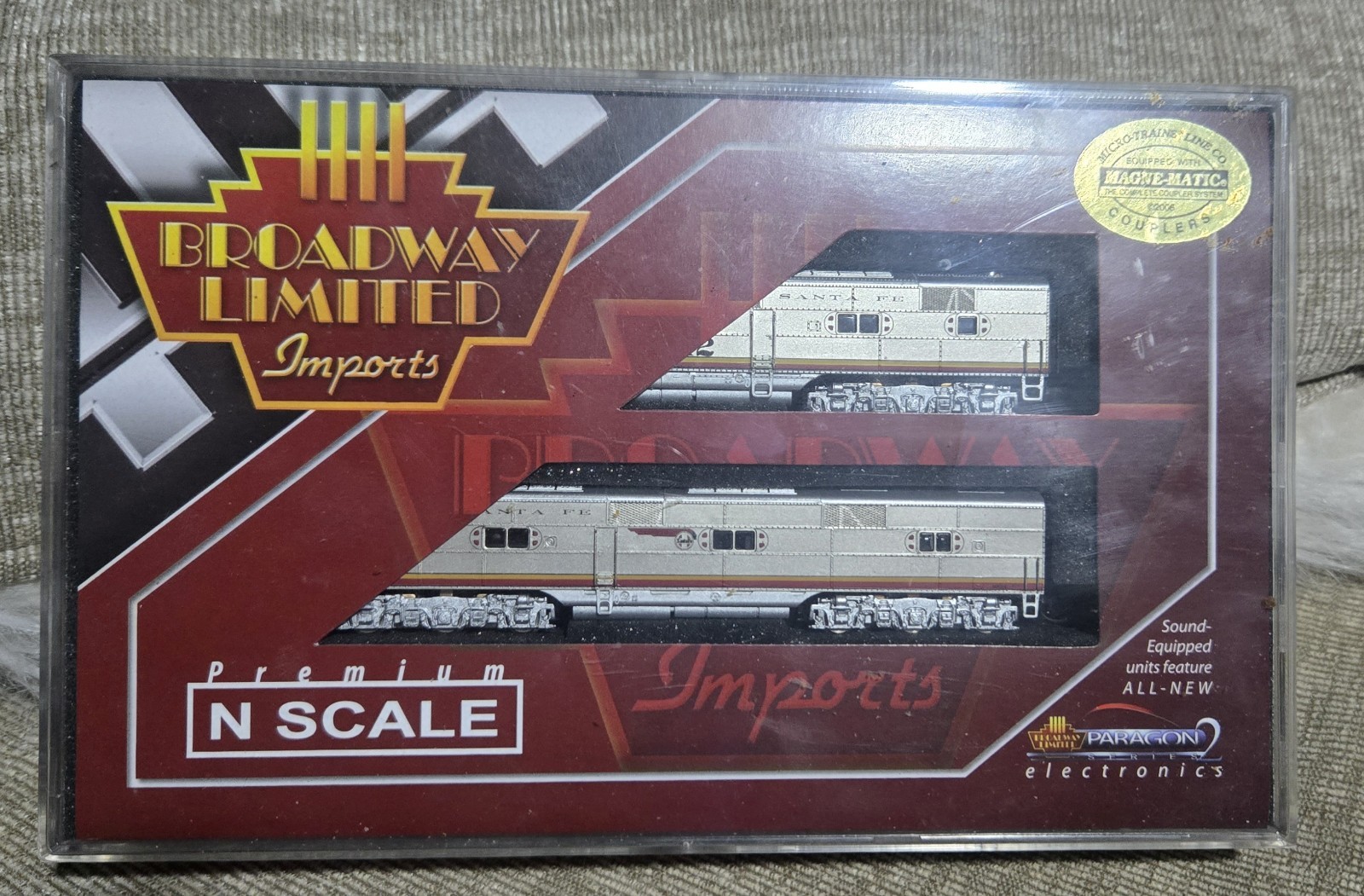 Broadway Limited Imports N Scale EMD E6 A/B Set, item 3011.