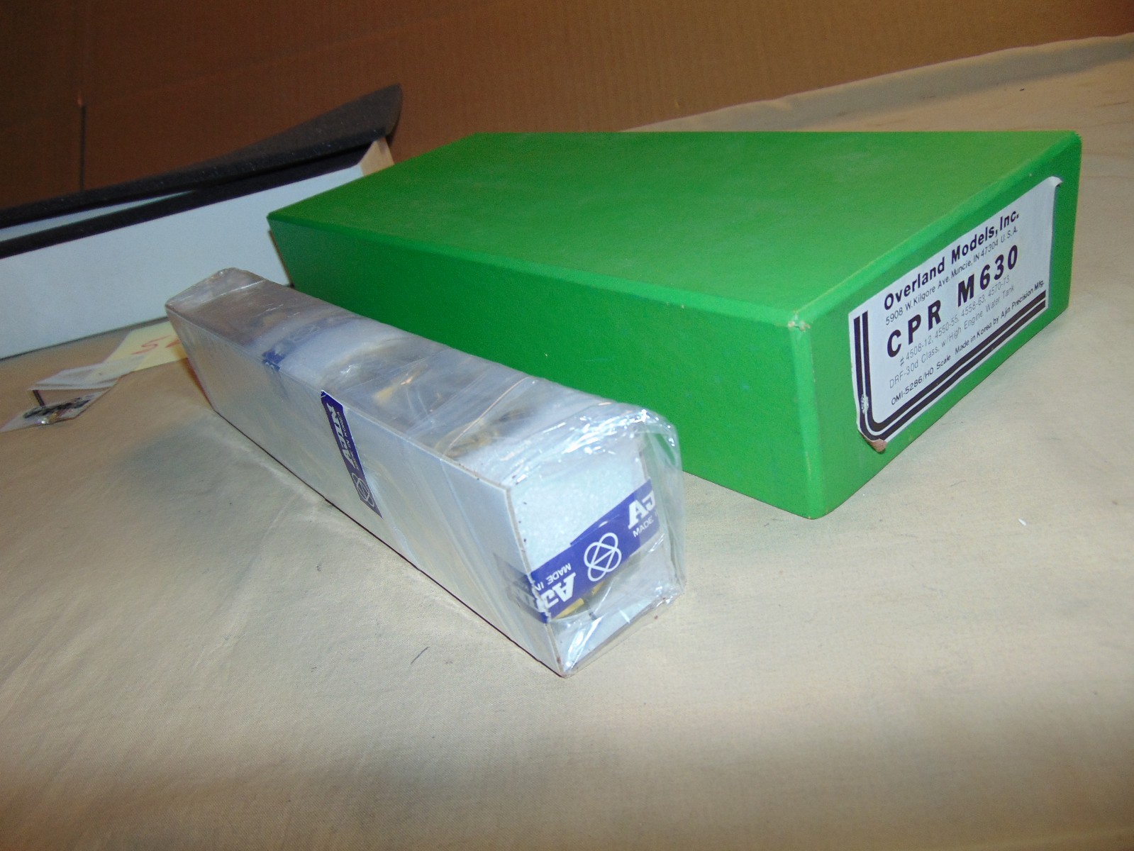 OVERLAND MODELS HO BRASS 5286 UNDECORATED CPR M630 BRAND NEW IN WRAP #52