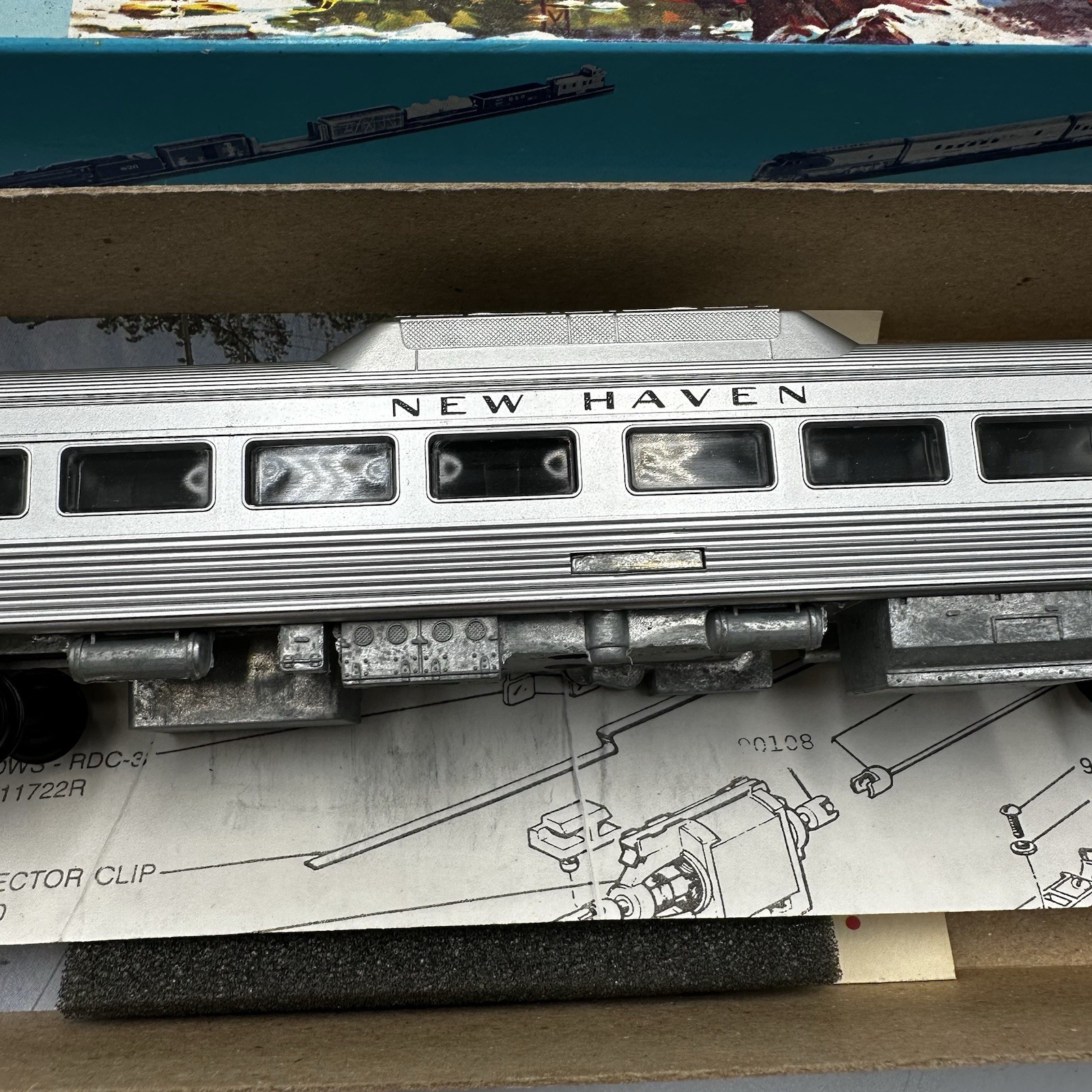 NIB Athearn HO RDC-1 New Haven Dummy #2072 w/ Box & Instructions