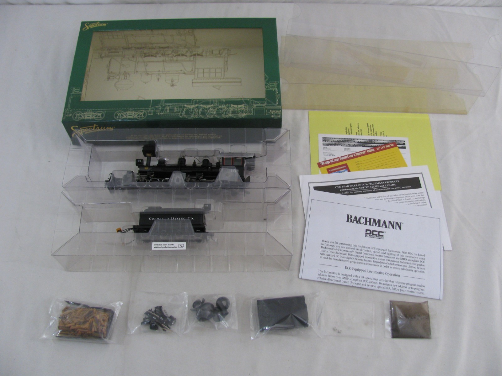 Bachmann Spectrum On30 DCC Colorado Mining 2-6-6-2 Articulated Steam Locomotive