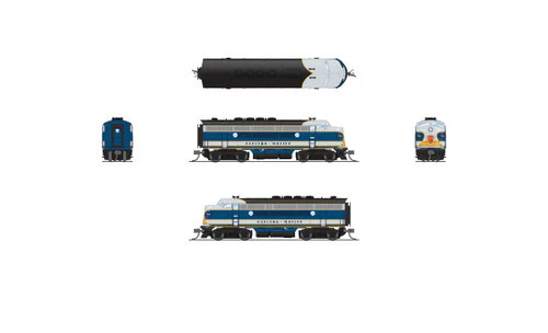 BLI N 9205 EMD F3 Diesel Locomotive A/B Set, Demo #754A1/754B1 (A Sound/DC/DCC)