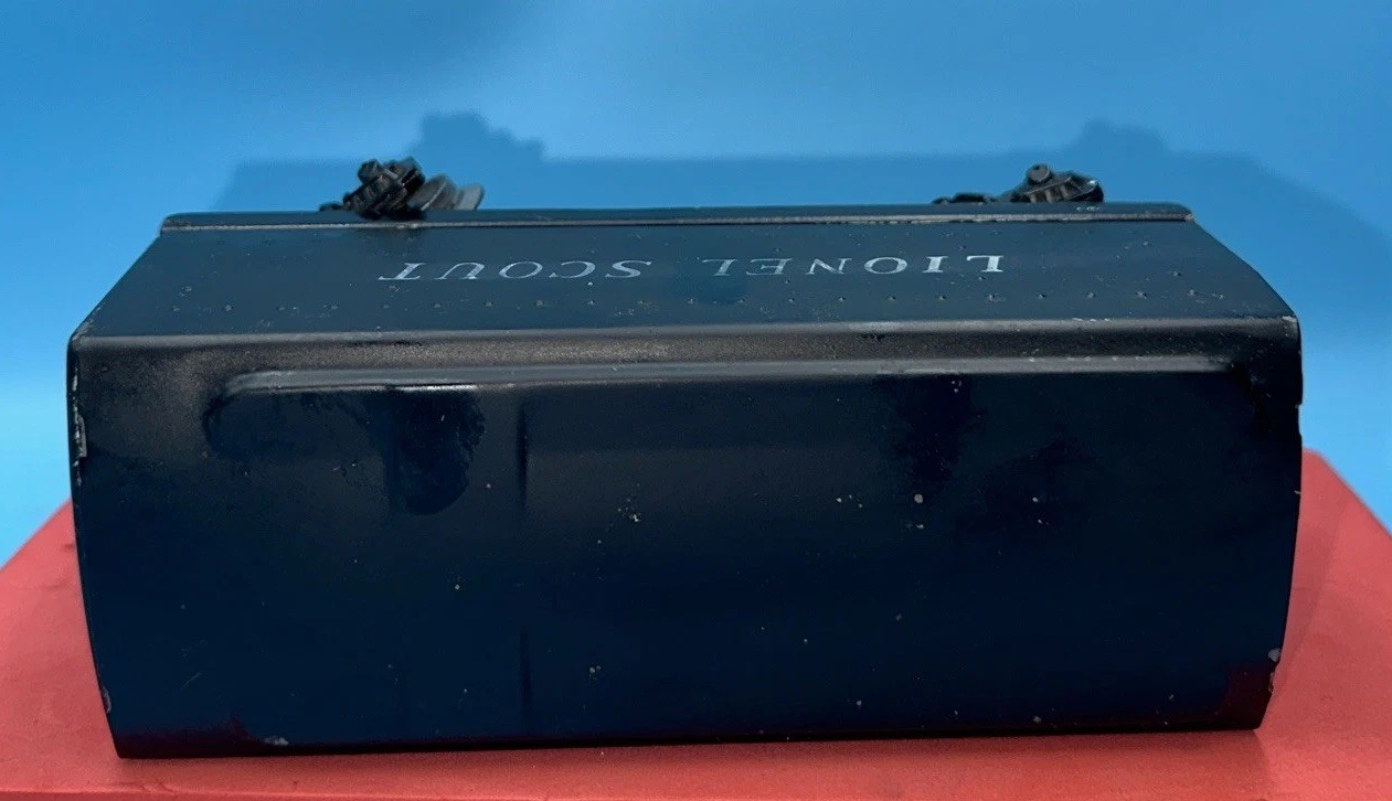 Lionel O Gauge Postwar 1001T Lionel Scout Tender Black Metal Tin Plate No Box
