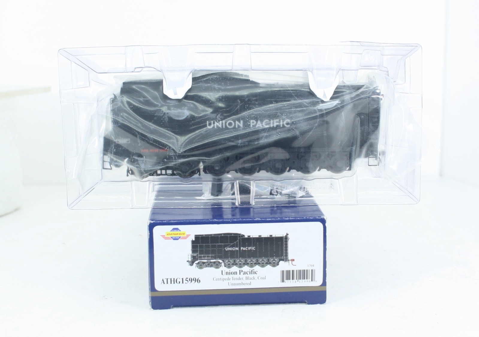 HO Scale Athearn Genesis G15996 Union Pacific Centipede Tender Coal Unnumbered