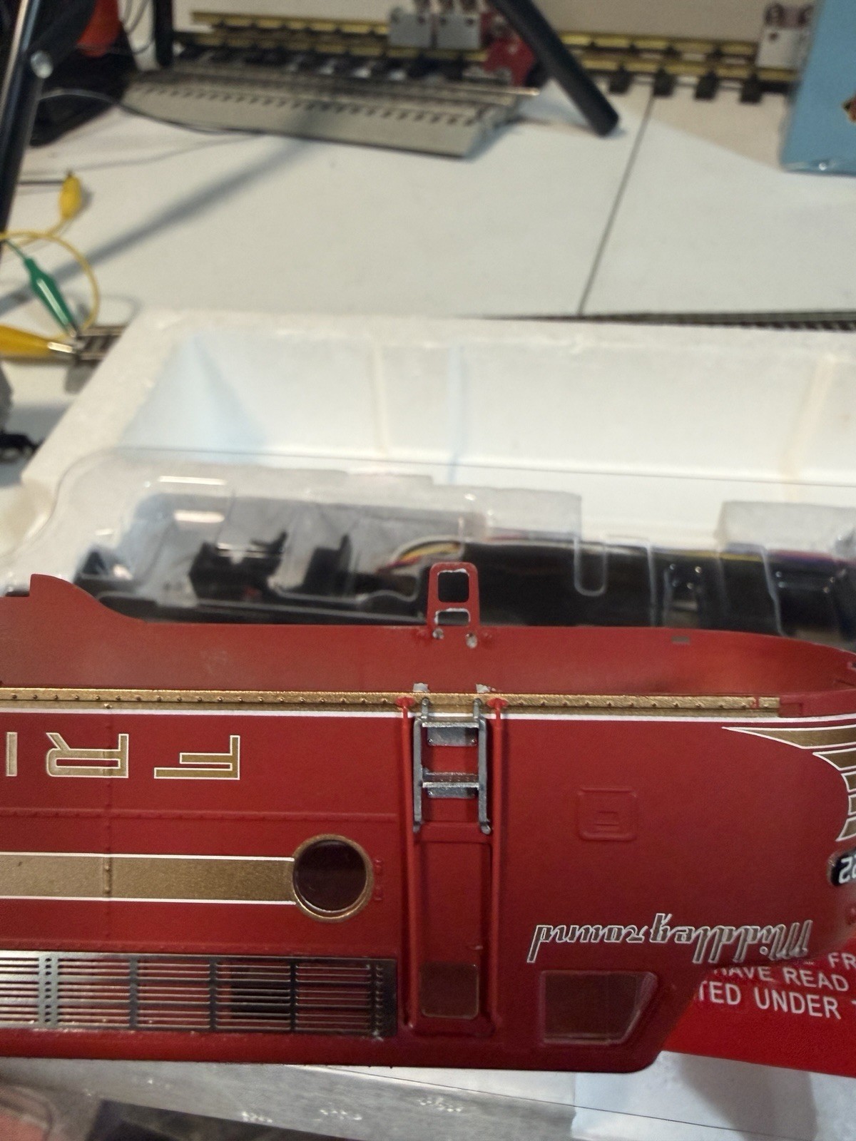 Proto 2000 Ho 1/87 Limited Editon Frisco E8/9 Diesel Locomotive #2022 LN/OB Rare