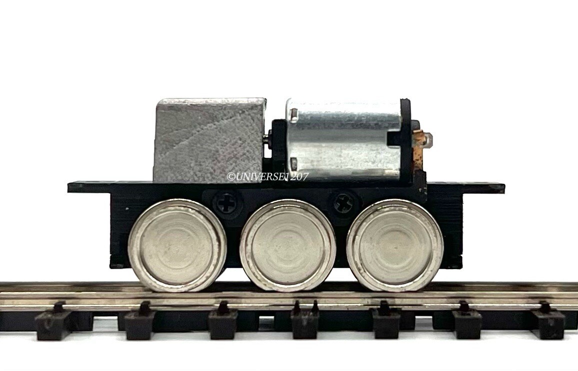N/HOn30/HOe/009 Gauge 3-Axle Locomotives Power Drive Chassis 20mm/6mm H0e Engine