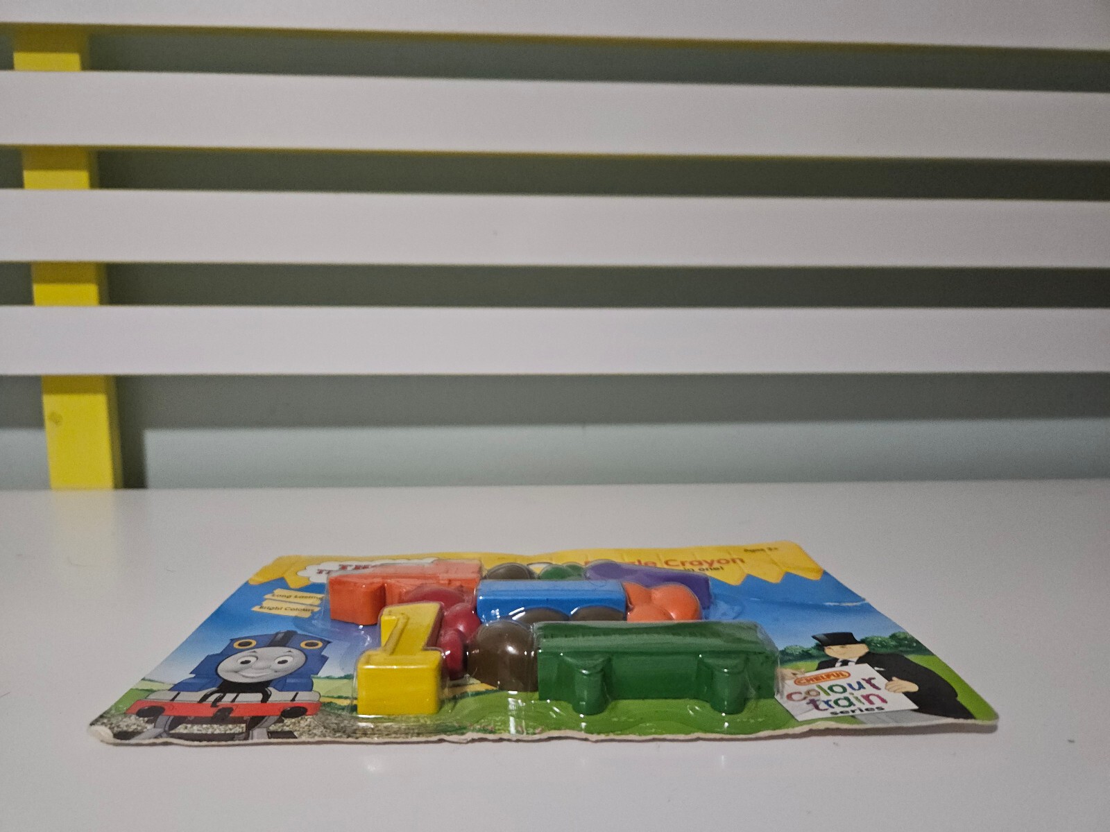 Rare Vintage 1998 Thomas The Tank Engine & Friends Puzzle Crayon In One Chelful