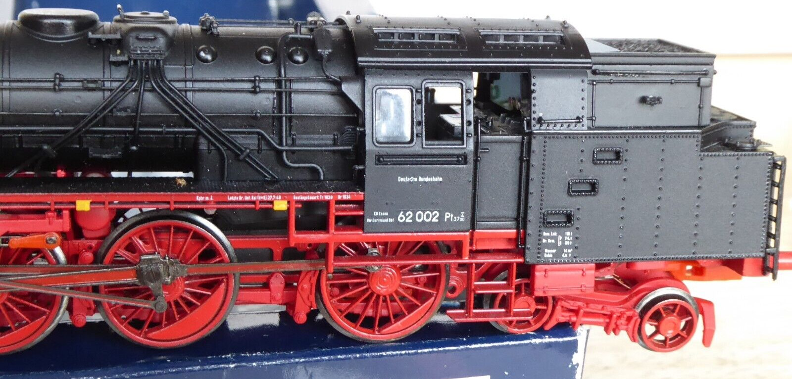 Liliput 106201 H0 Tender Br 62 002 DB Epoch 3 with Dss, Lok of the Bw Dortmund