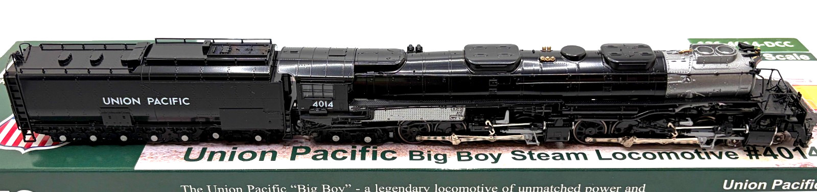 N KATO 126-4014-DCC BIG BOY 4-8-8-4 STEAM LOCOMOTIVE UNION PACIFIC UP # 4014 DCC