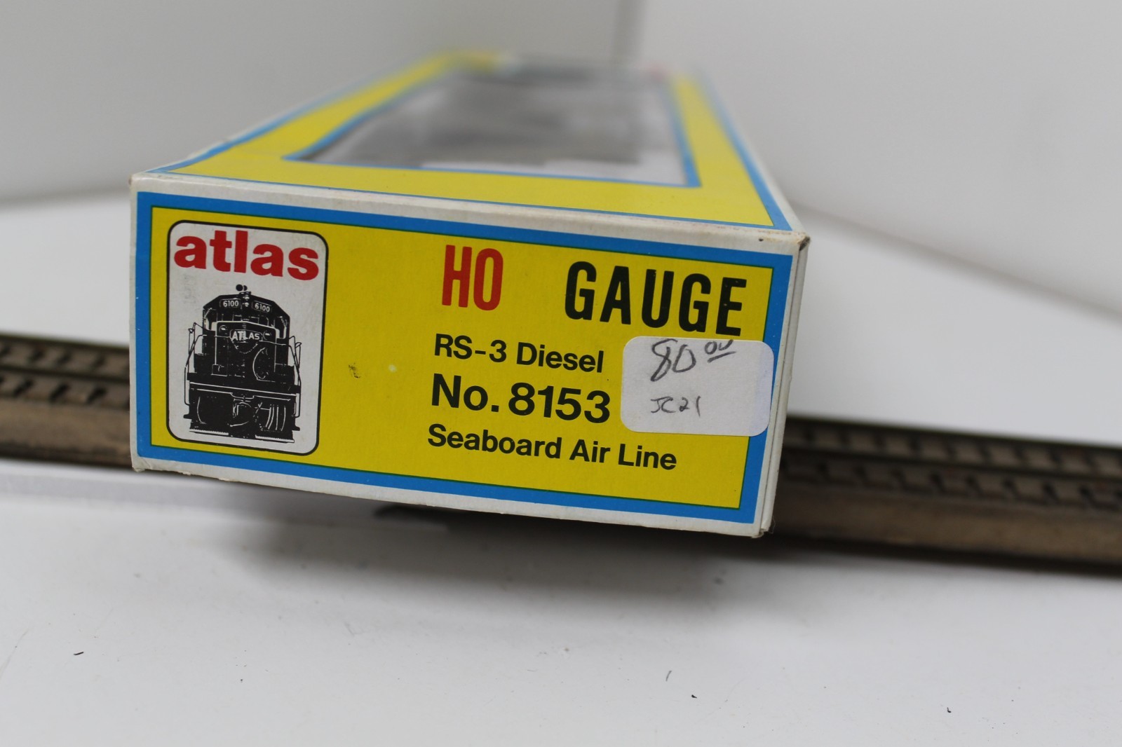 Atlas 8153 HO Scale ALCO RS3 Seaboard Air Line 1633 Kato Drive NOS