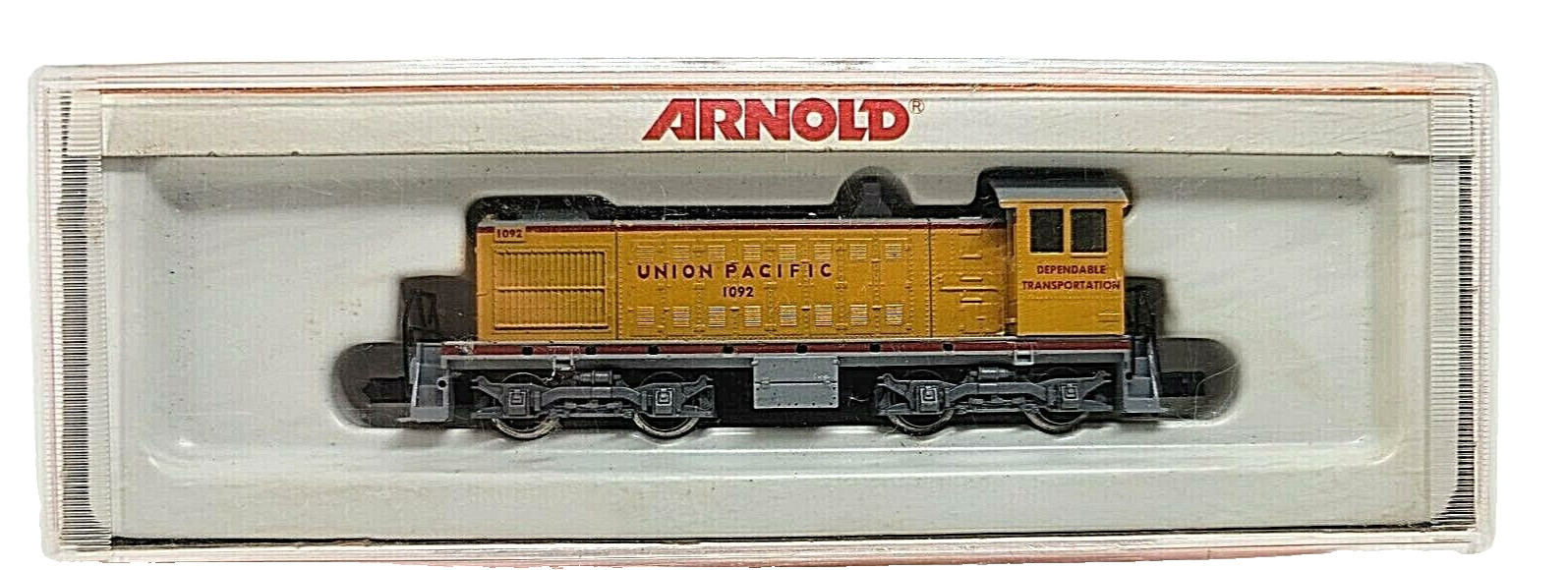 N 9mm Arnold 5022 Alco S-2 Diesel loco UP #1092 (Tested) no h/r rapido cplrs