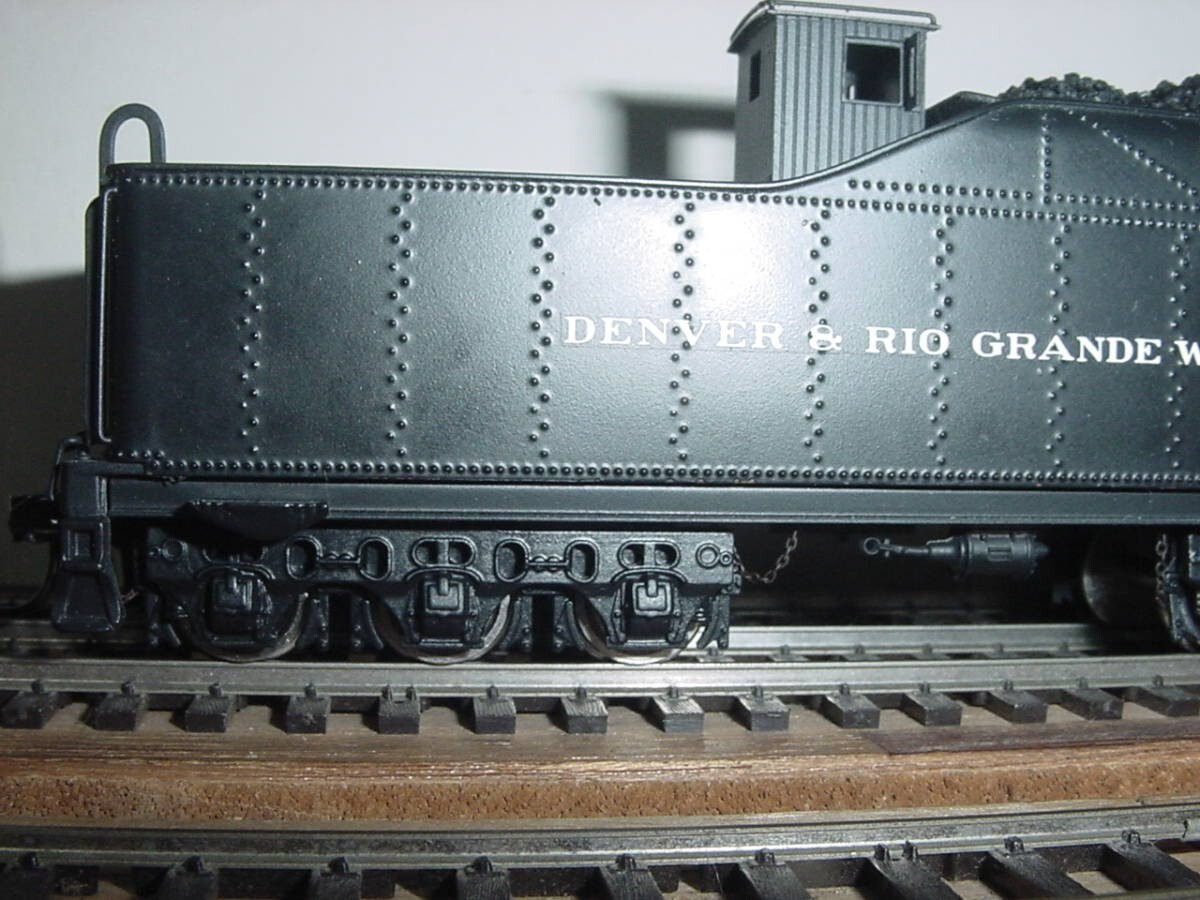 HO Brass PFM Toby D&RGW M-64 4-8-4 Crown 1971 Handcrafted Custom Painted