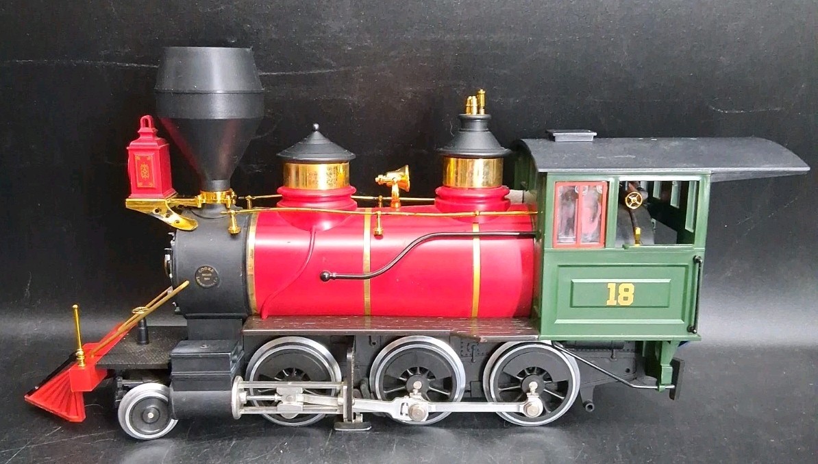 (B) Lehmann LGB # 2018D G Gauge DSP 2-6-0 Mogul Steam Locomotive 18 Original Box