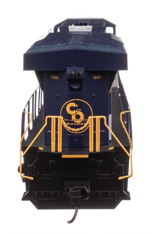 Walthers ~ HO Scale ~ GE ES44AC GEVO ~ Standard DC ~ CSX #1869 ~ 910-10226
