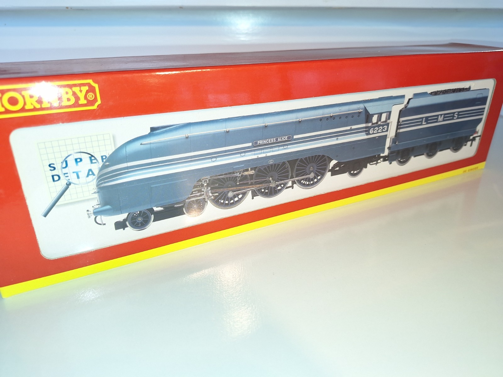 Hornby R2271. LMS Coronation Princess Alice. DC 2 rail. New, Mint Cond. OO.Boxed